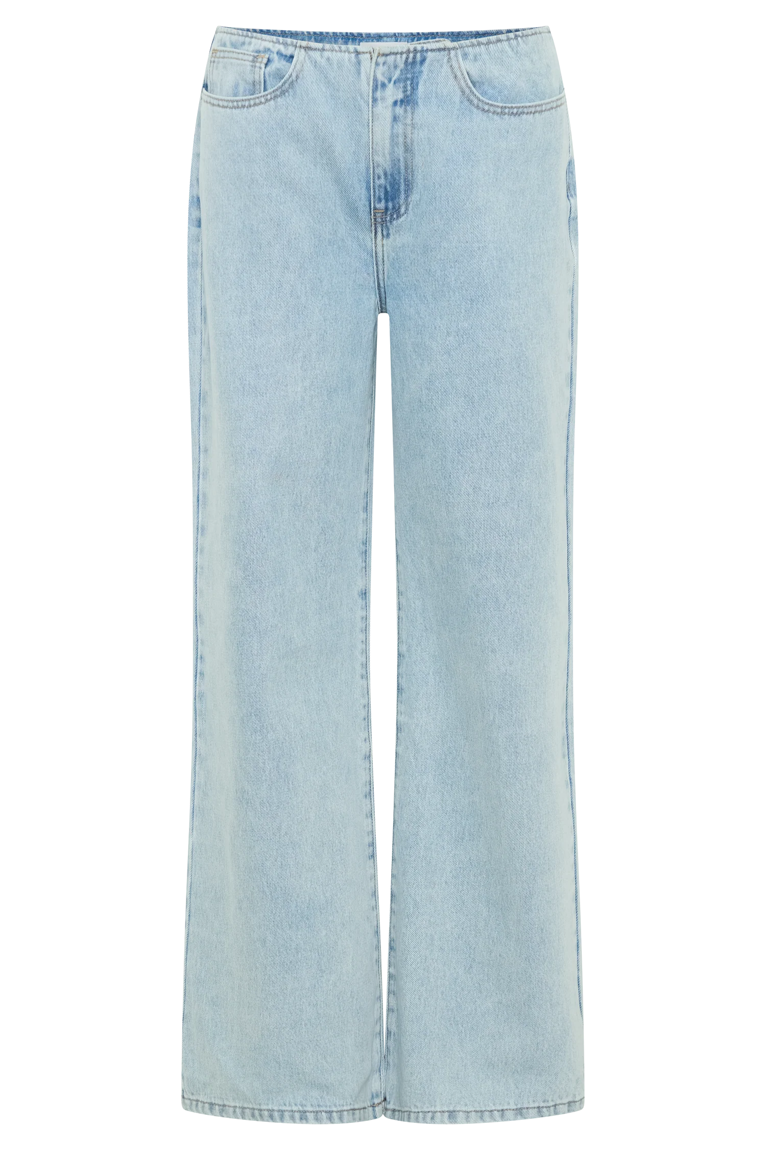 Caitlin Mid Rise Denim Jeans Light Blue