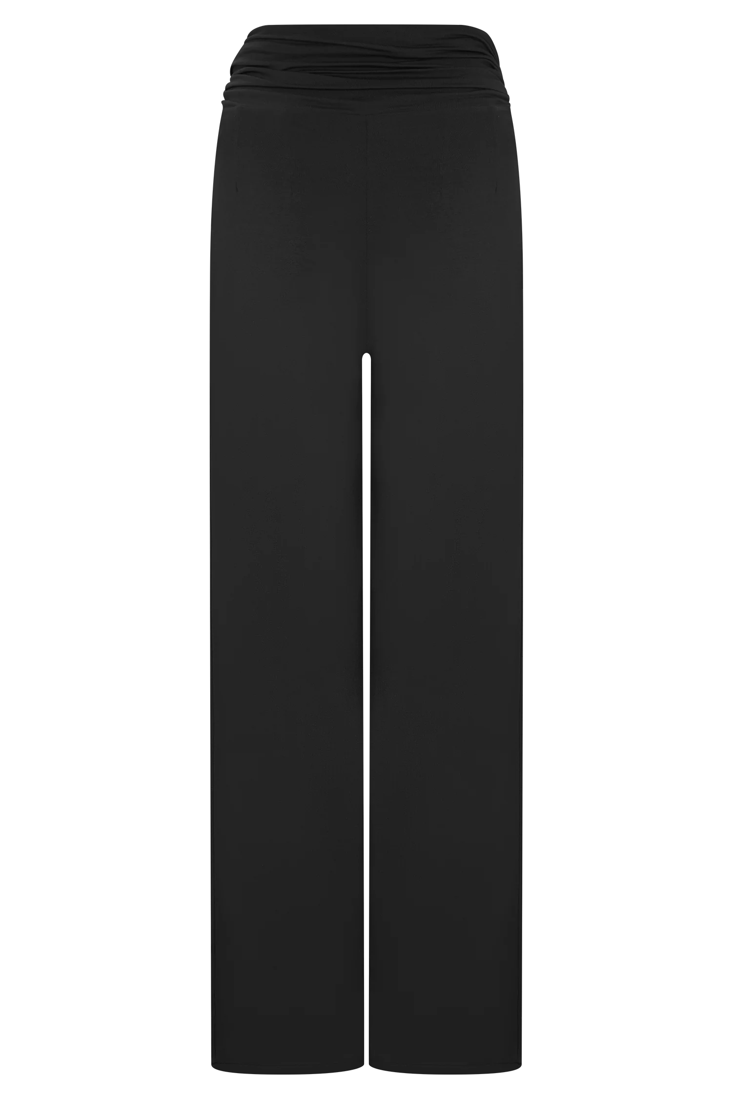 Ramona Modal Straight Leg Pant Black