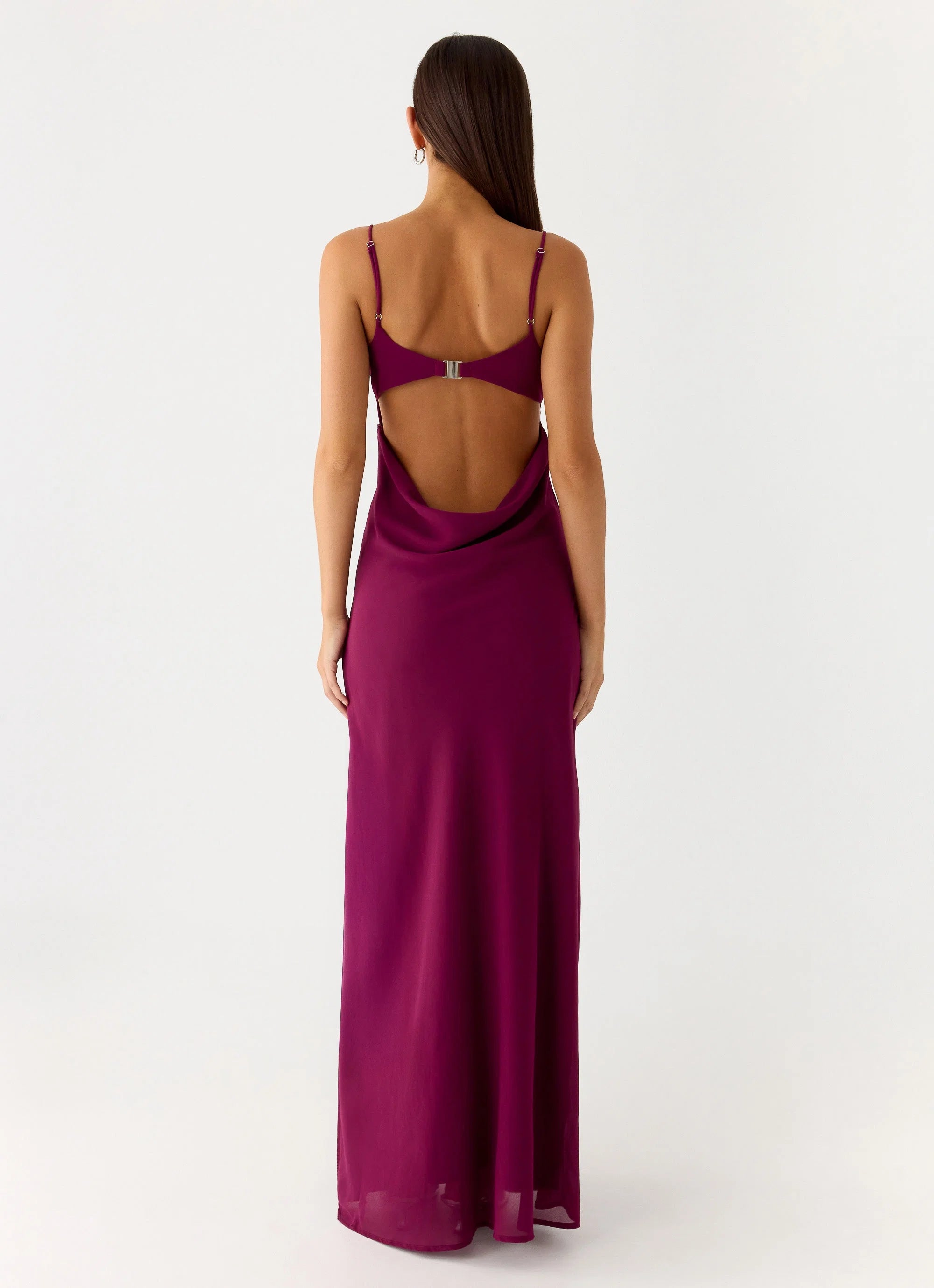 Alouette Maxi Dress Plum