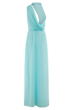 Galia Cowl Neck Maxi Dress - Lagoon