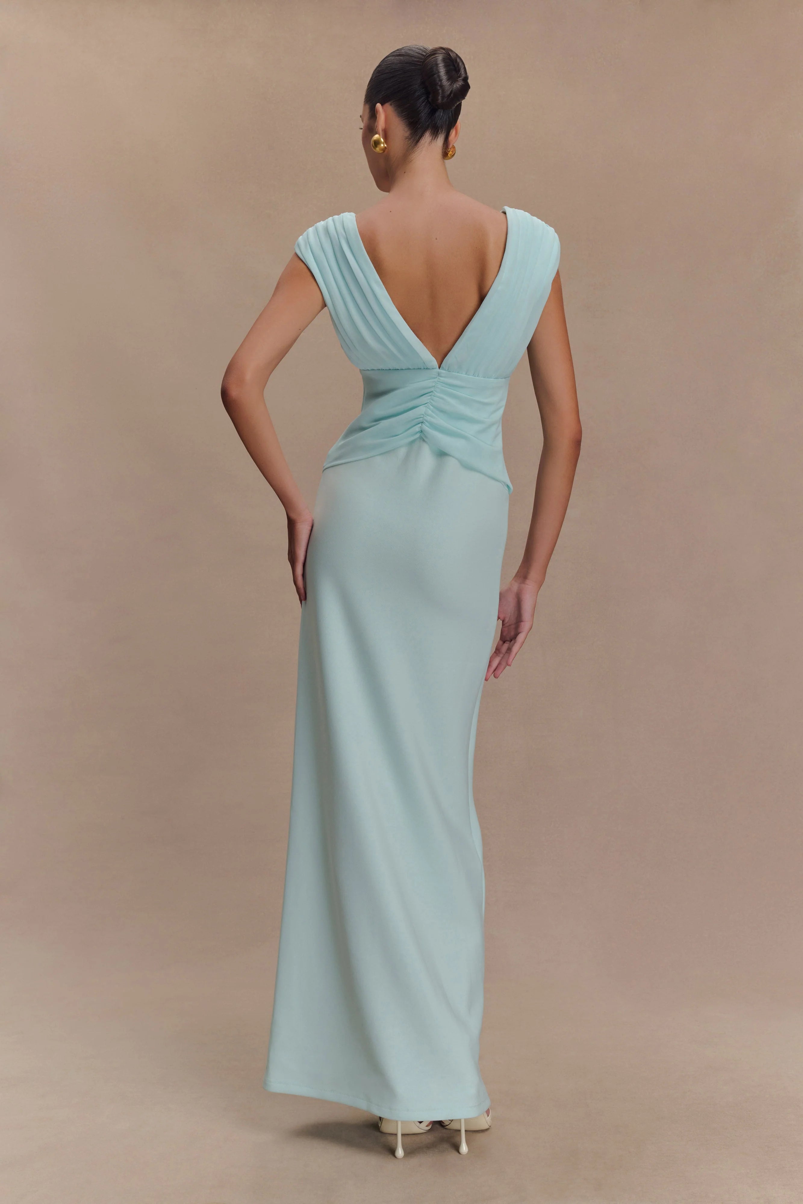 Monique Maxi Dress Ice Blue