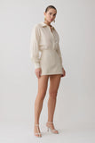 Ivy Oversize Shirt Mini Dress Stripe