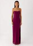 Alouette Maxi Dress Plum