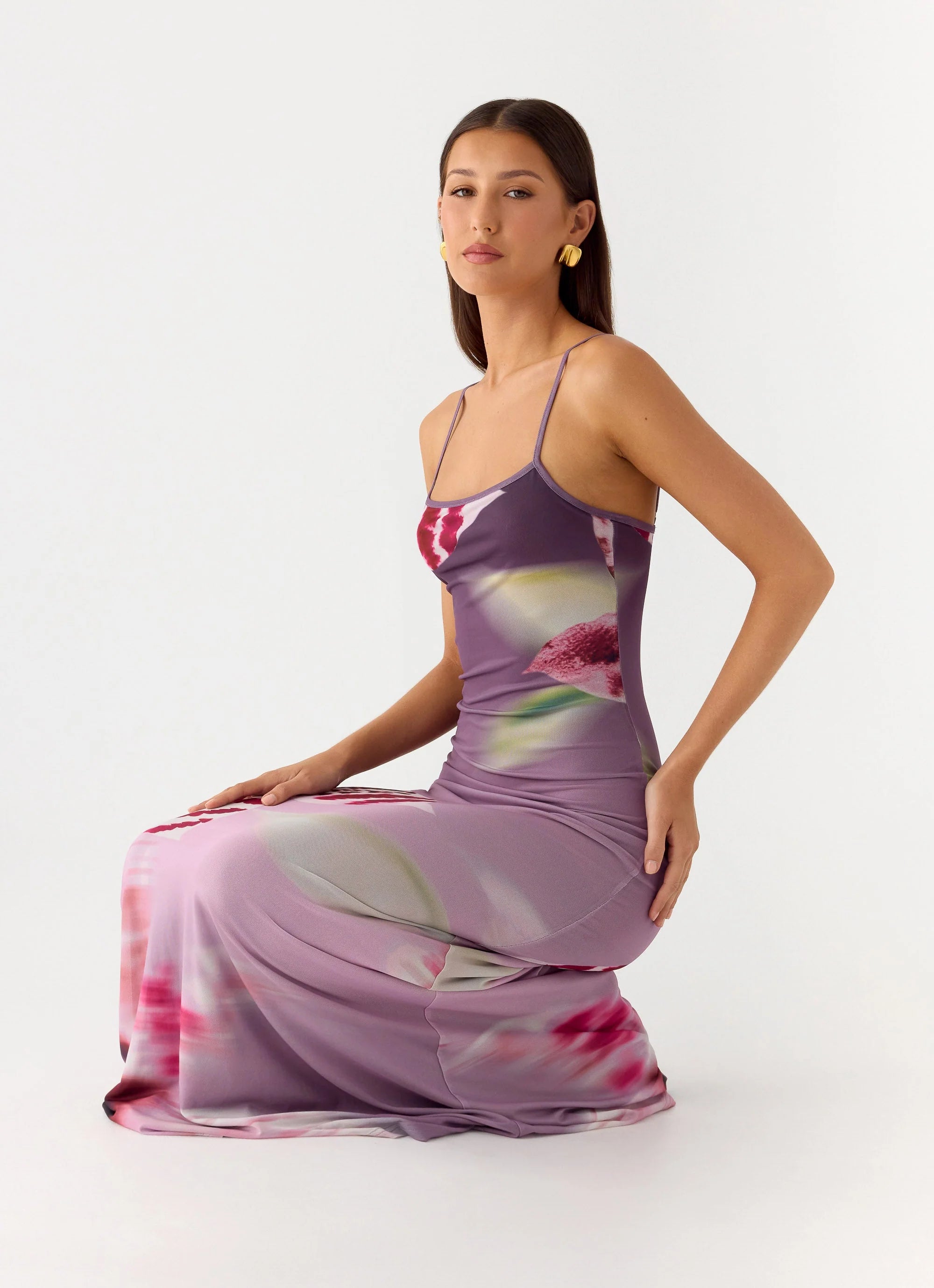 Everett Maxi Dress Ombre Floral Affair
