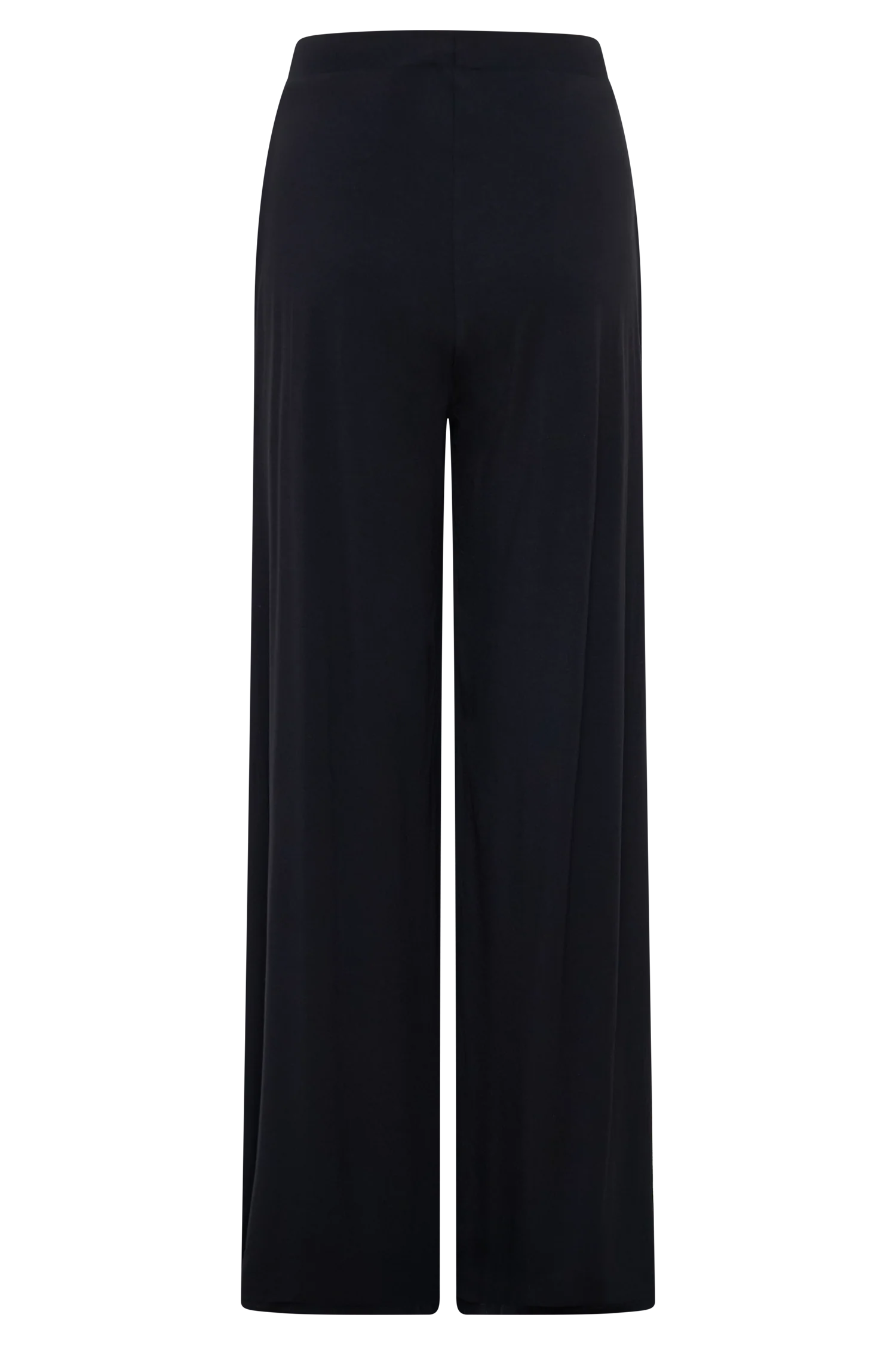 Dewi Wide Leg Modal Pants Black