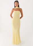 Under The Pagoda Maxi Dress Yellow