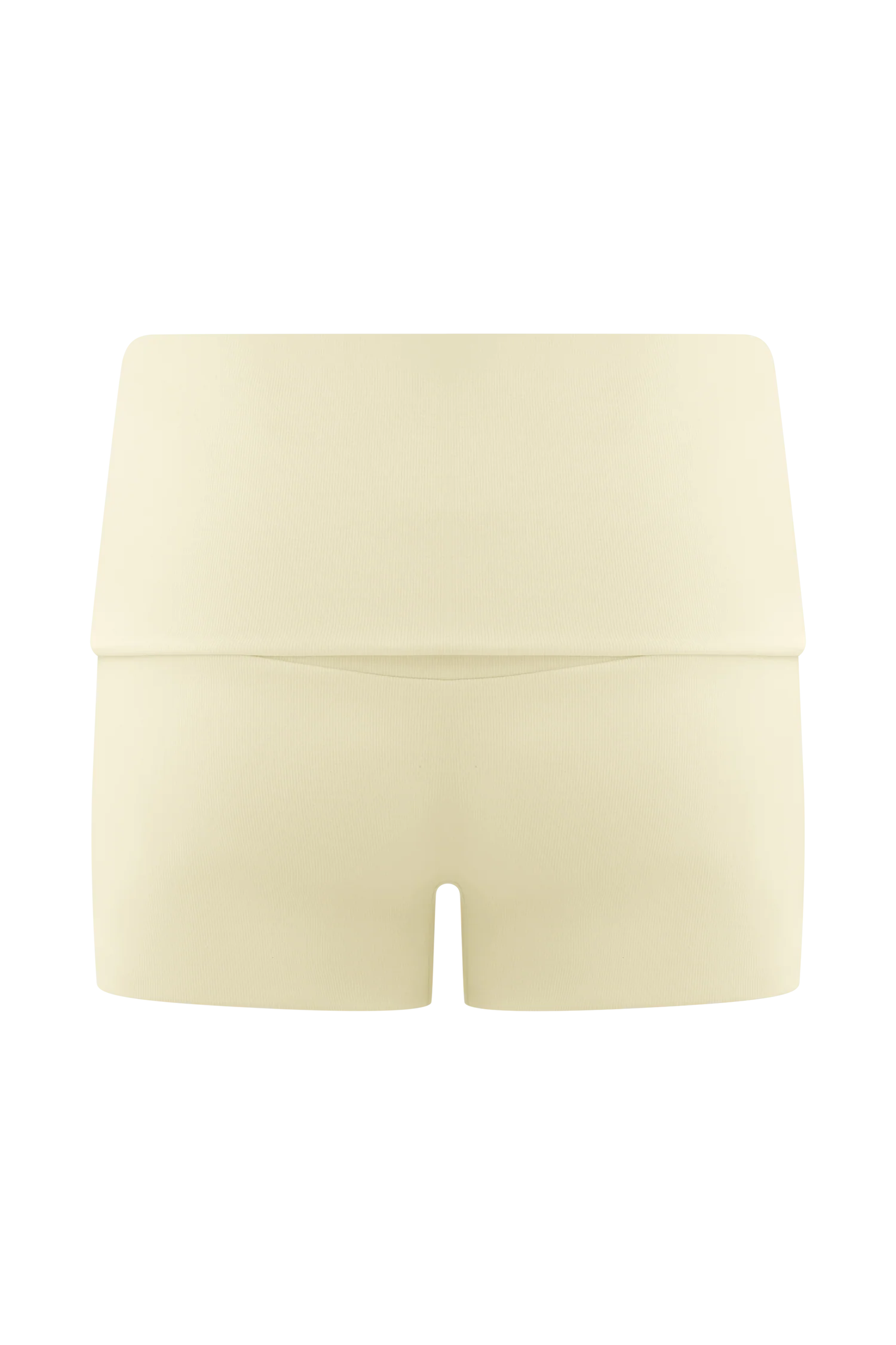 Birdie Fold Over Shorts Ivory