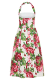 Juana Halter Midi Dress - Sonia Rose Print