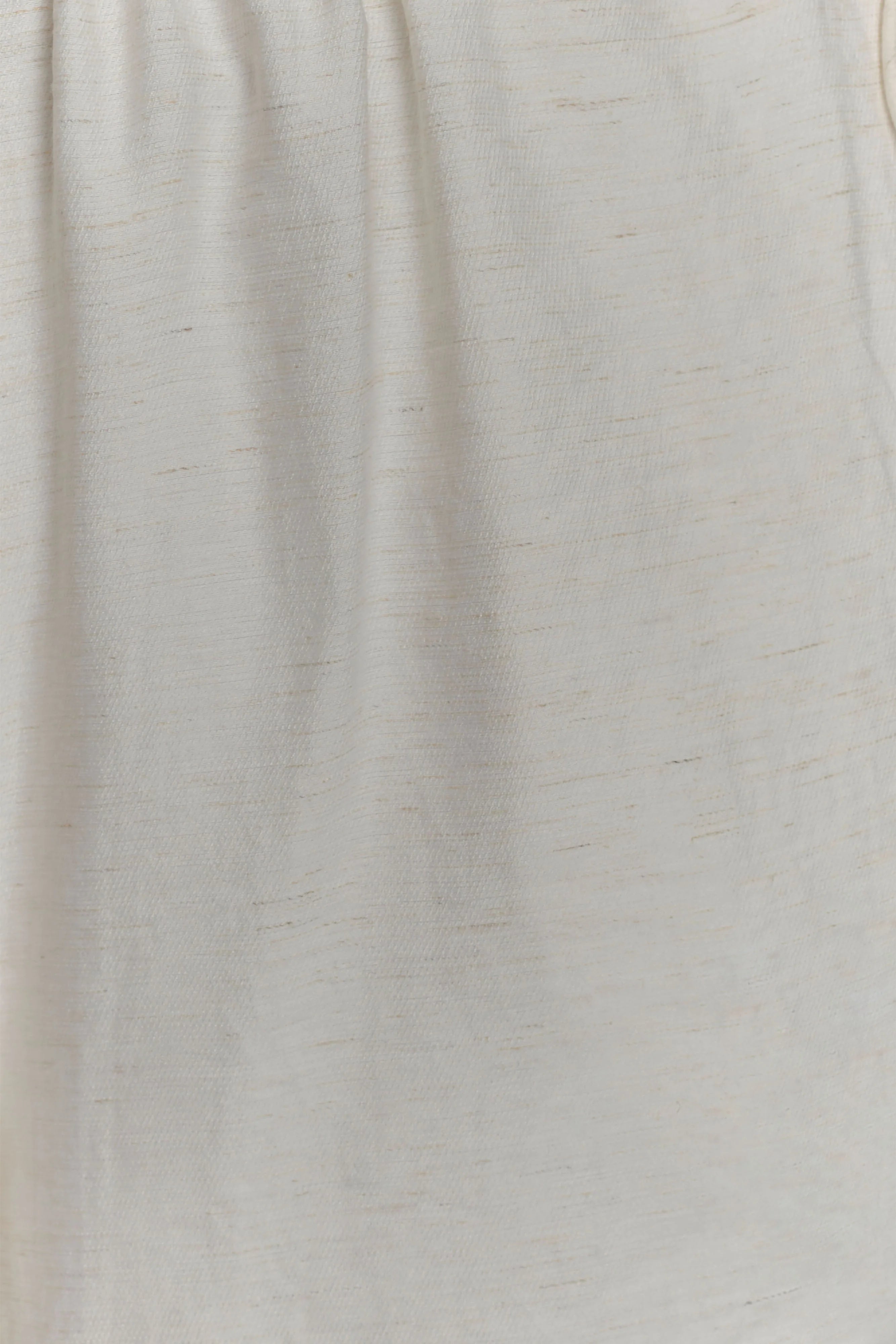 Callum Drawstring Straight Leg Pants White