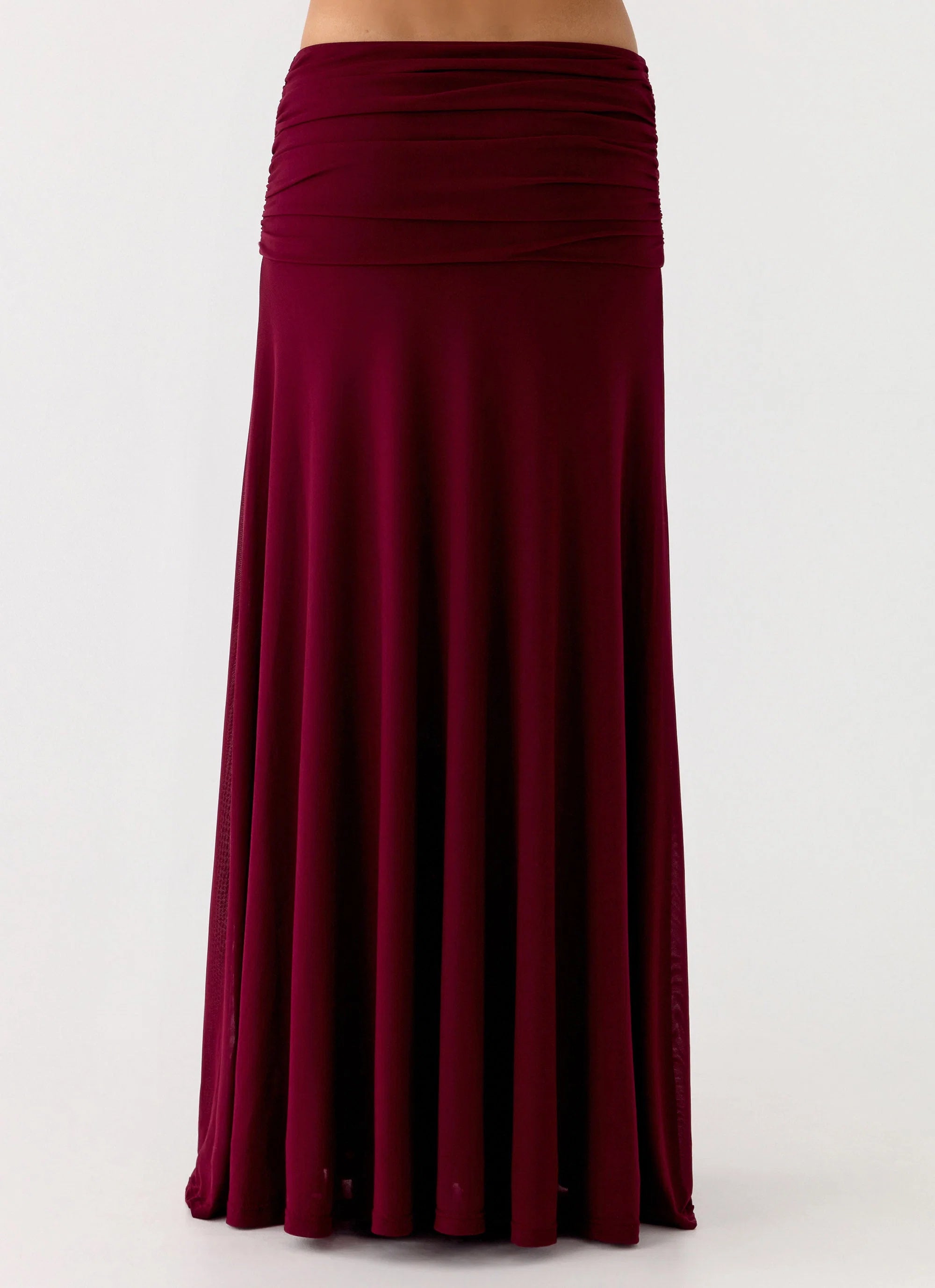 Thorness Maxi Skirt Plum