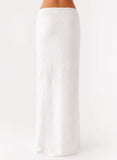 Briene Maxi Skirt White