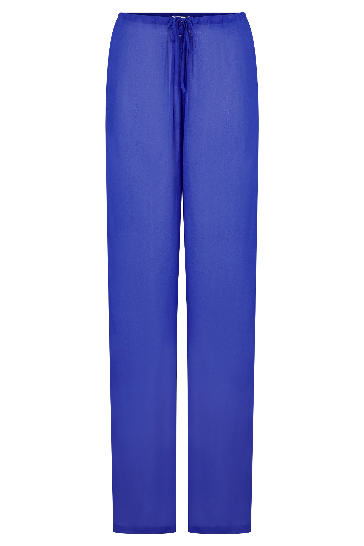 Tonya Sheer Straight Leg Pant Cobalt Blue