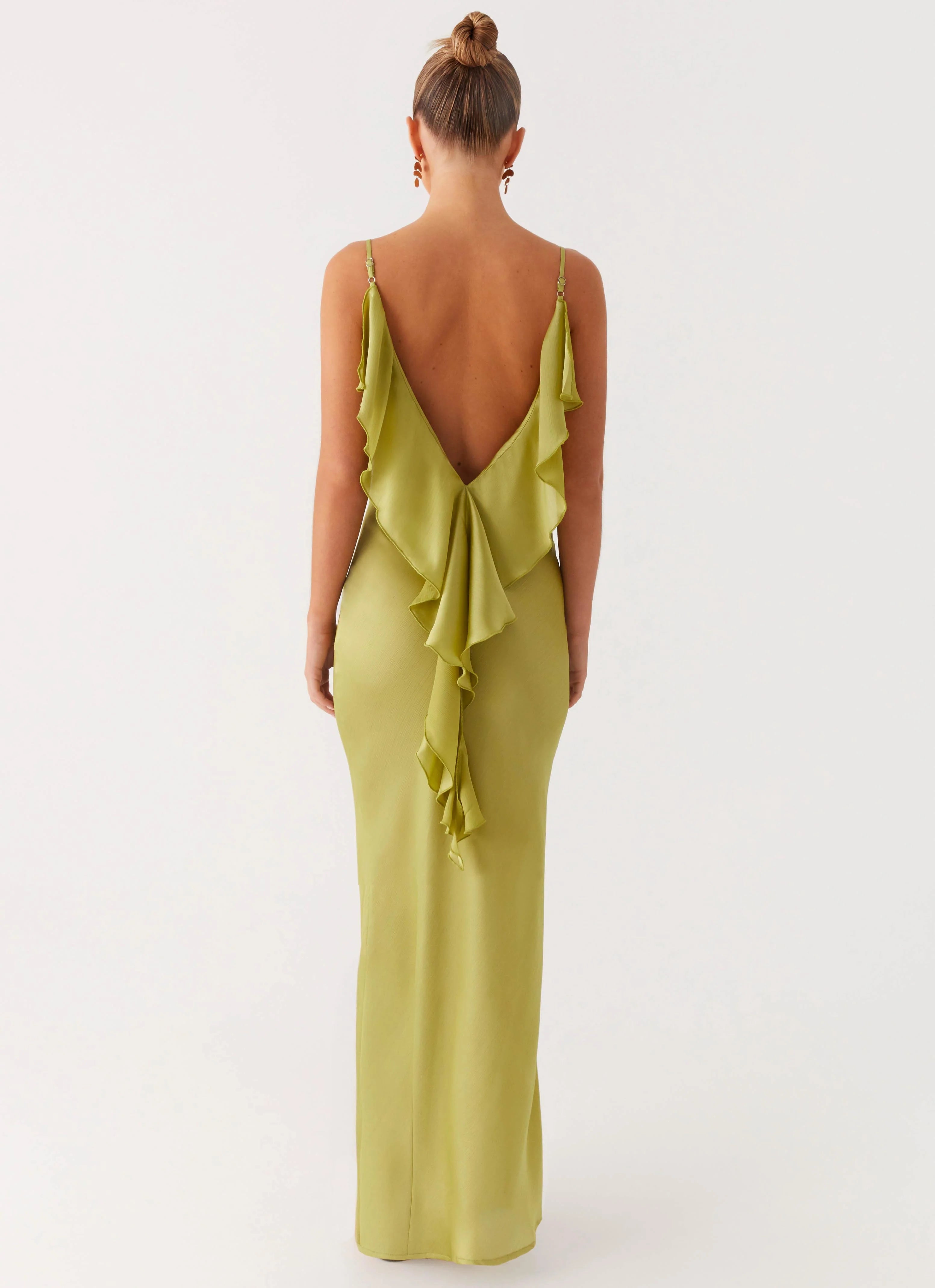 Jade Escape Maxi Dress Lime