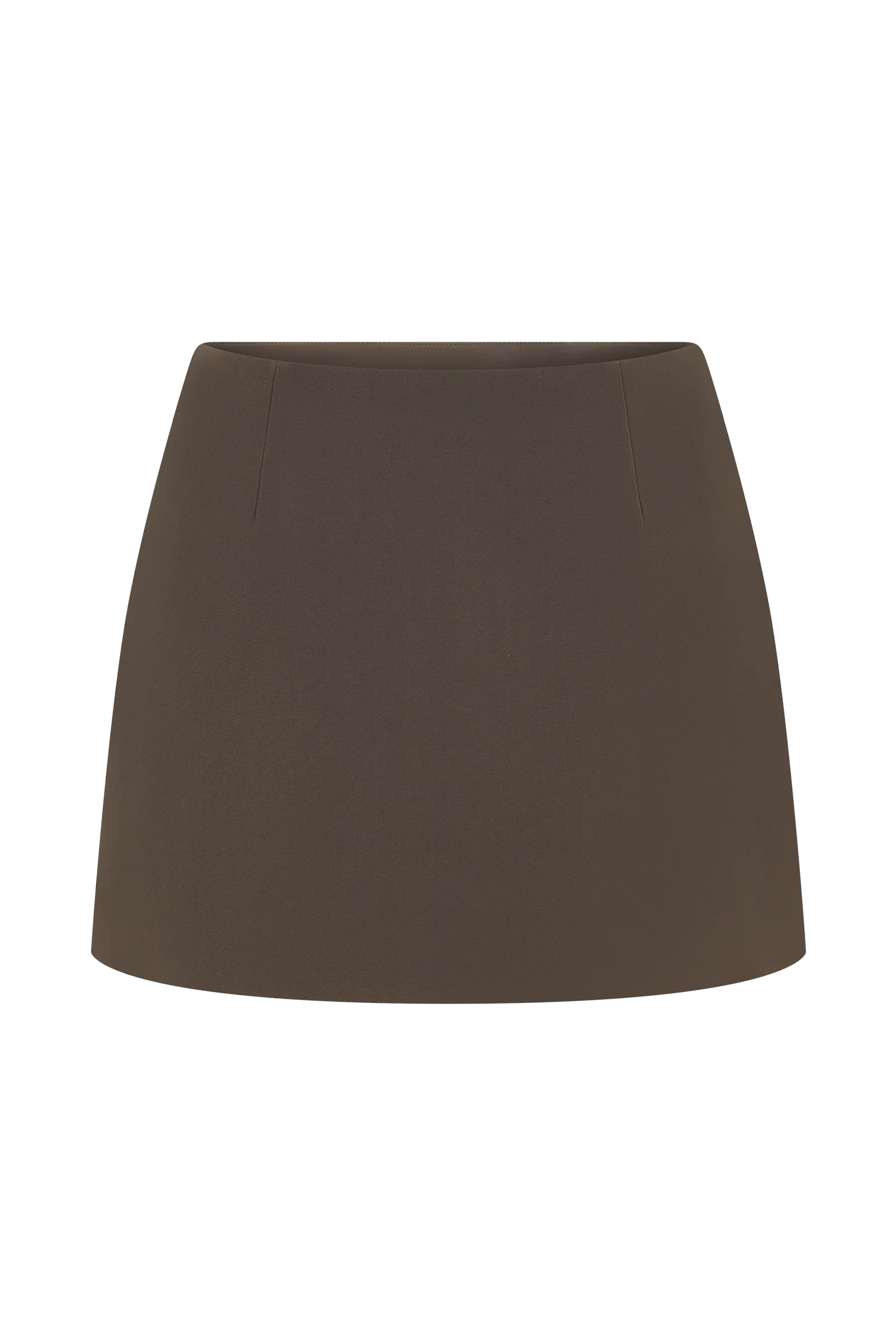 Effy Suiting Mini Skirt Cacao Brown