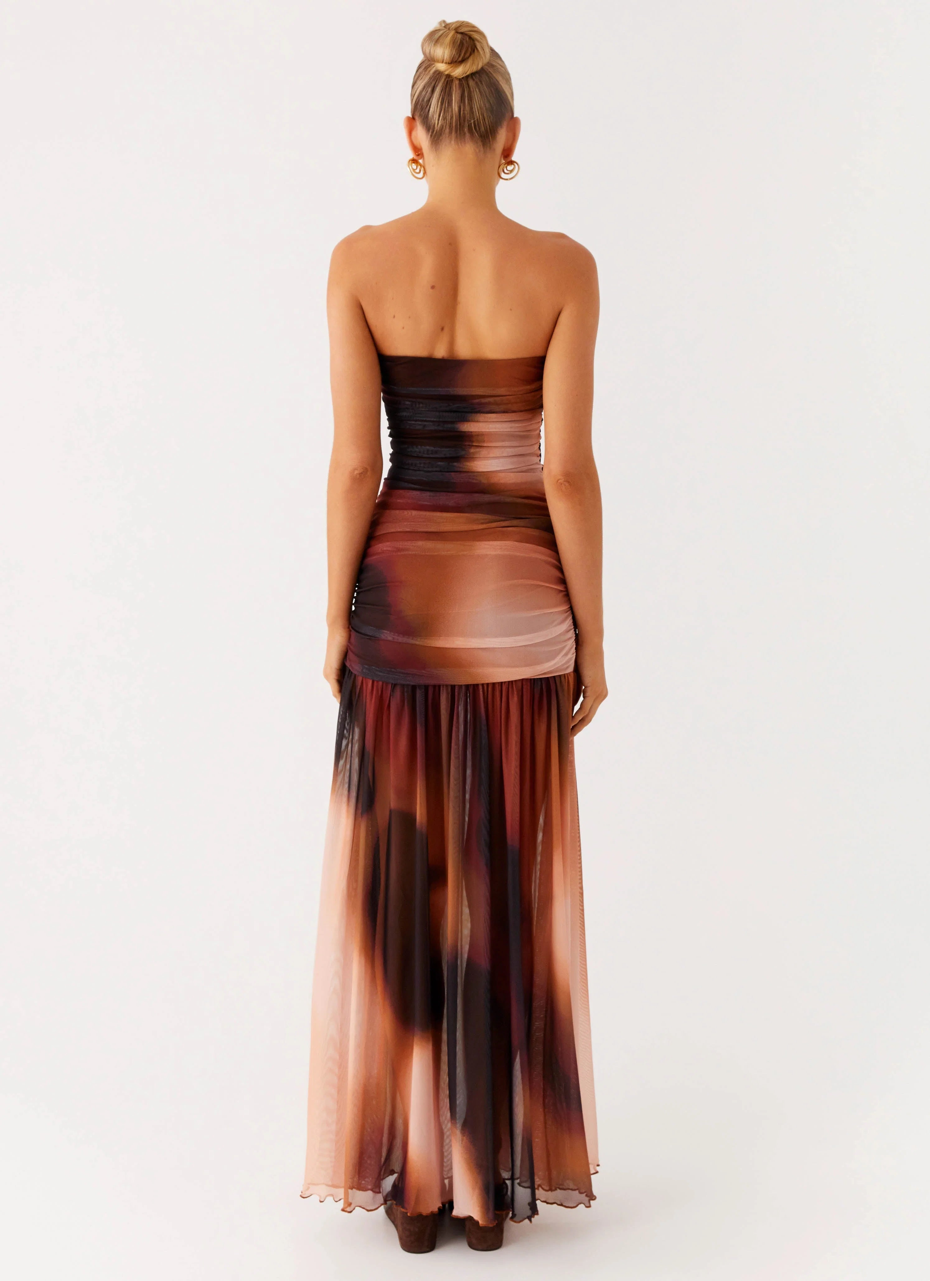 Savaya Maxi Dress Black Gradient