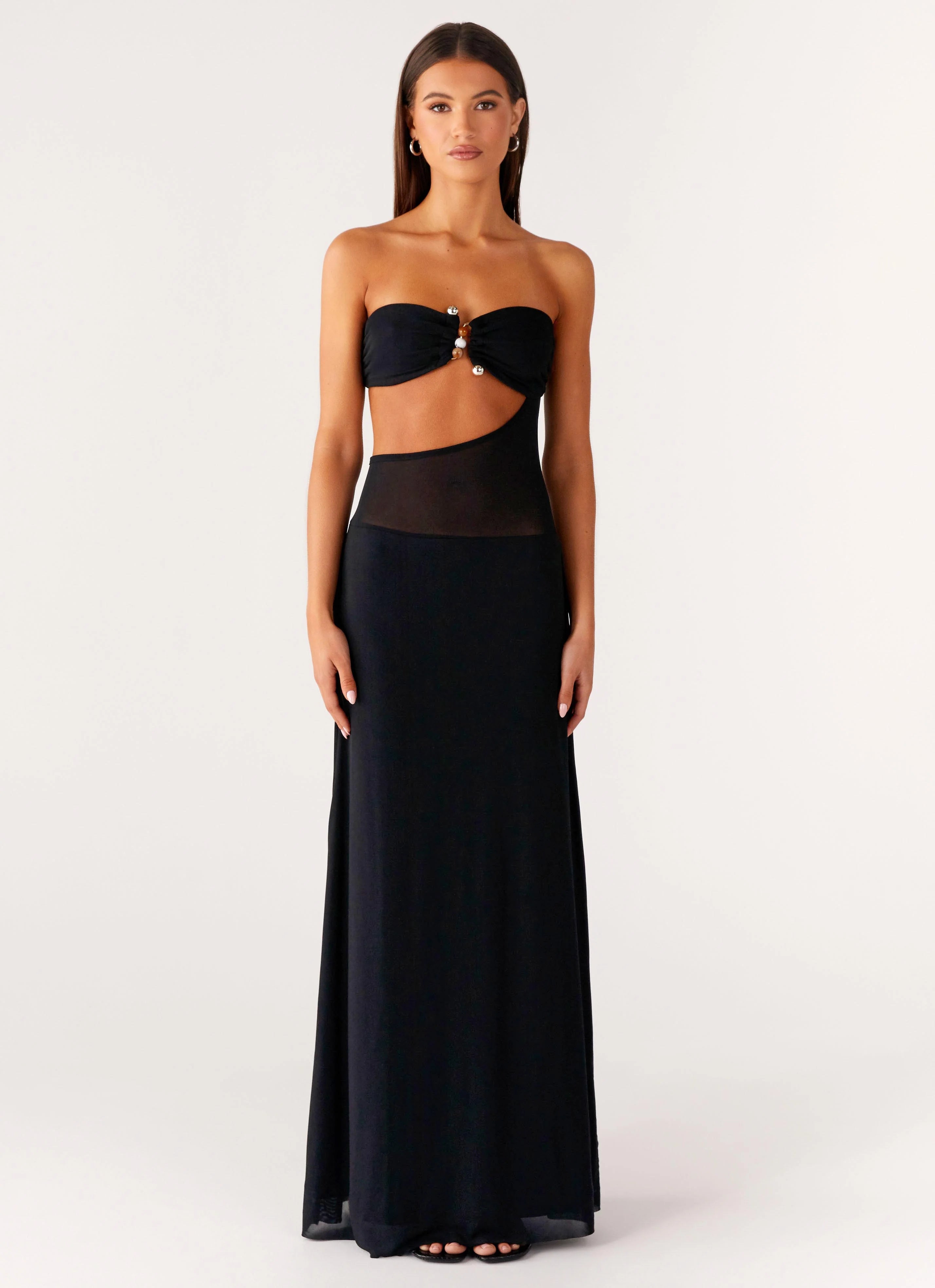 No Apologies Maxi Dress Black