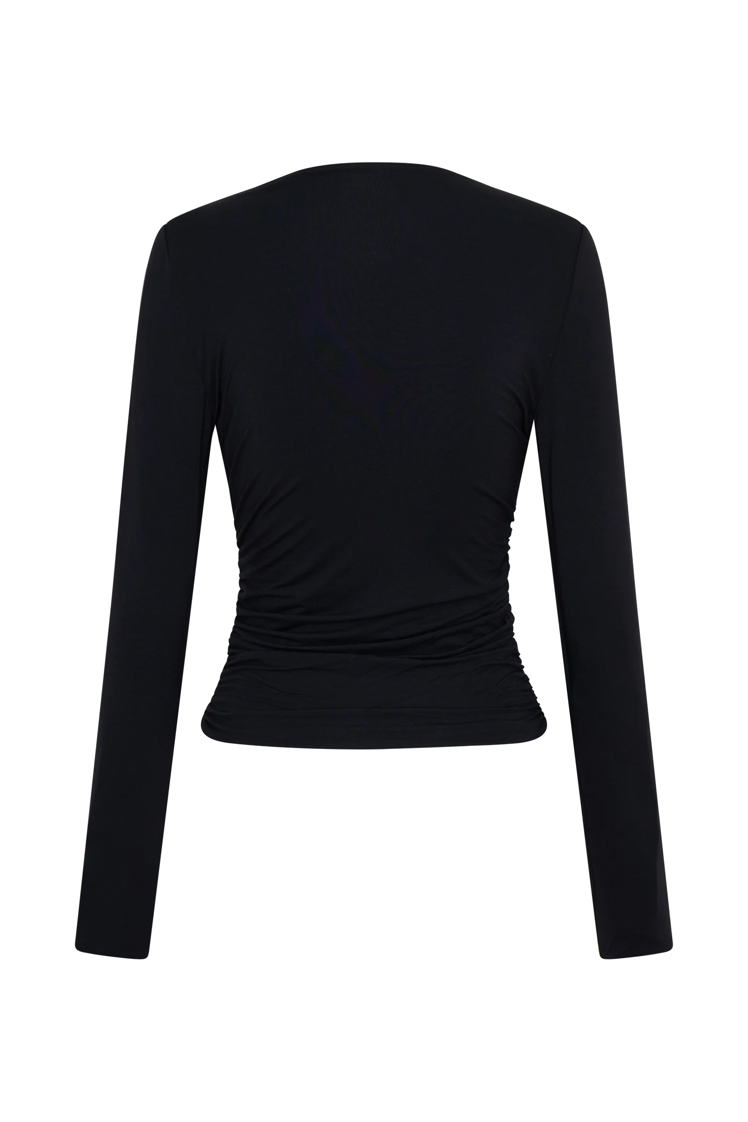 Sari Long Sleeve Modal Top Black