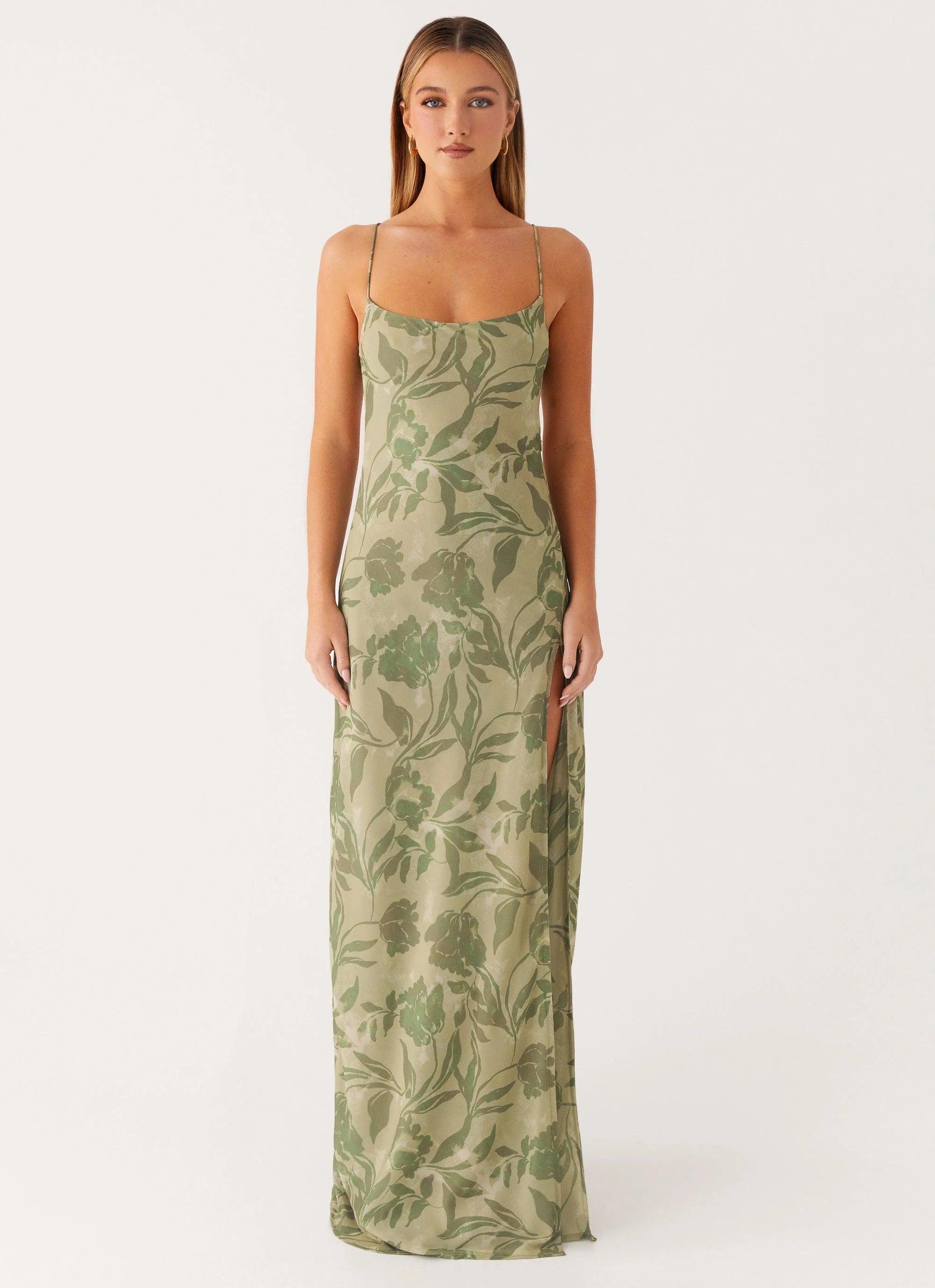 Alouette Maxi Dress Jade Fern