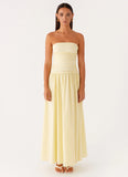 Carmel Maxi Dress Yellow