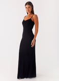 Serene Escape Maxi Dress Black