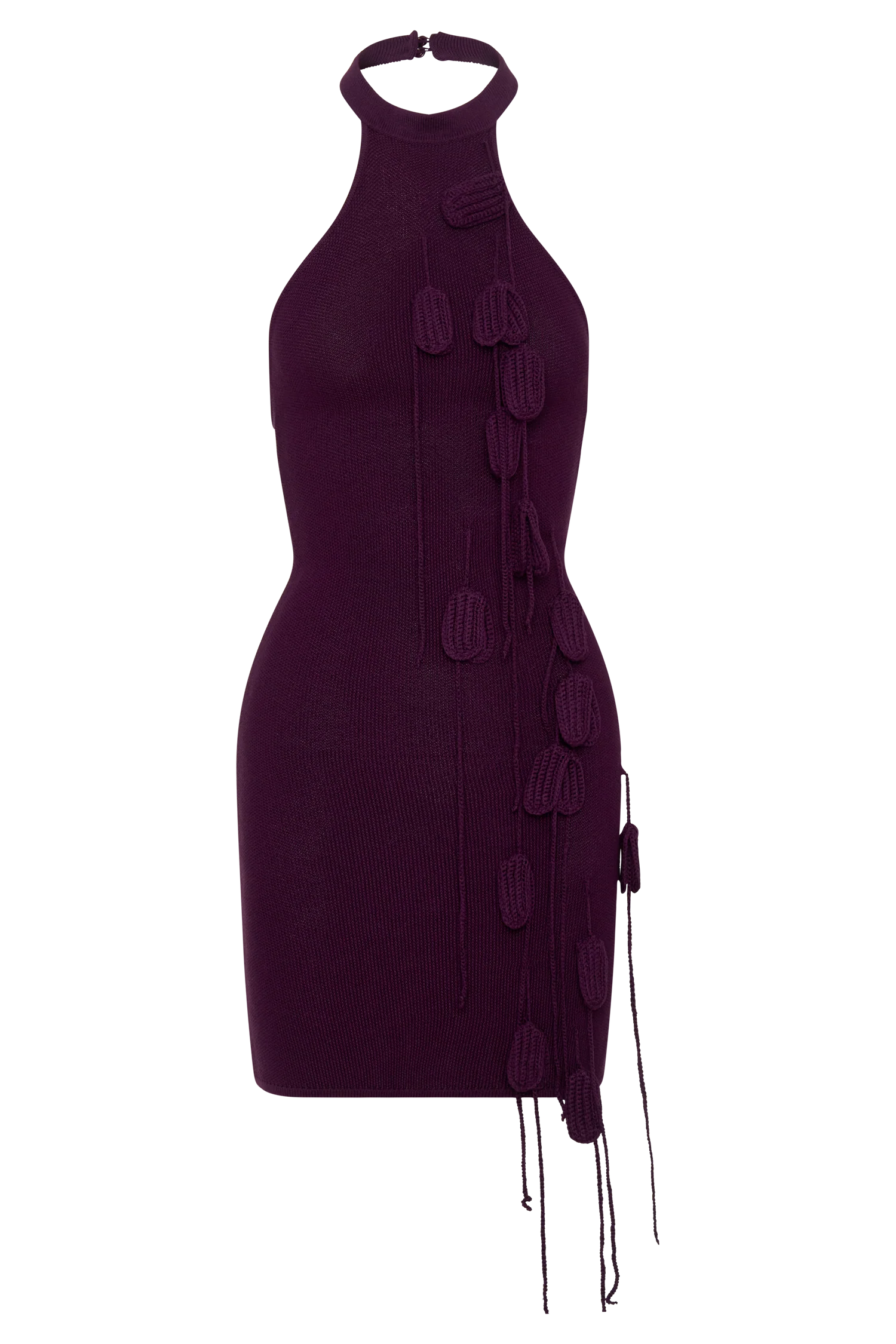 Jacky Tulip Mini Dress Plum