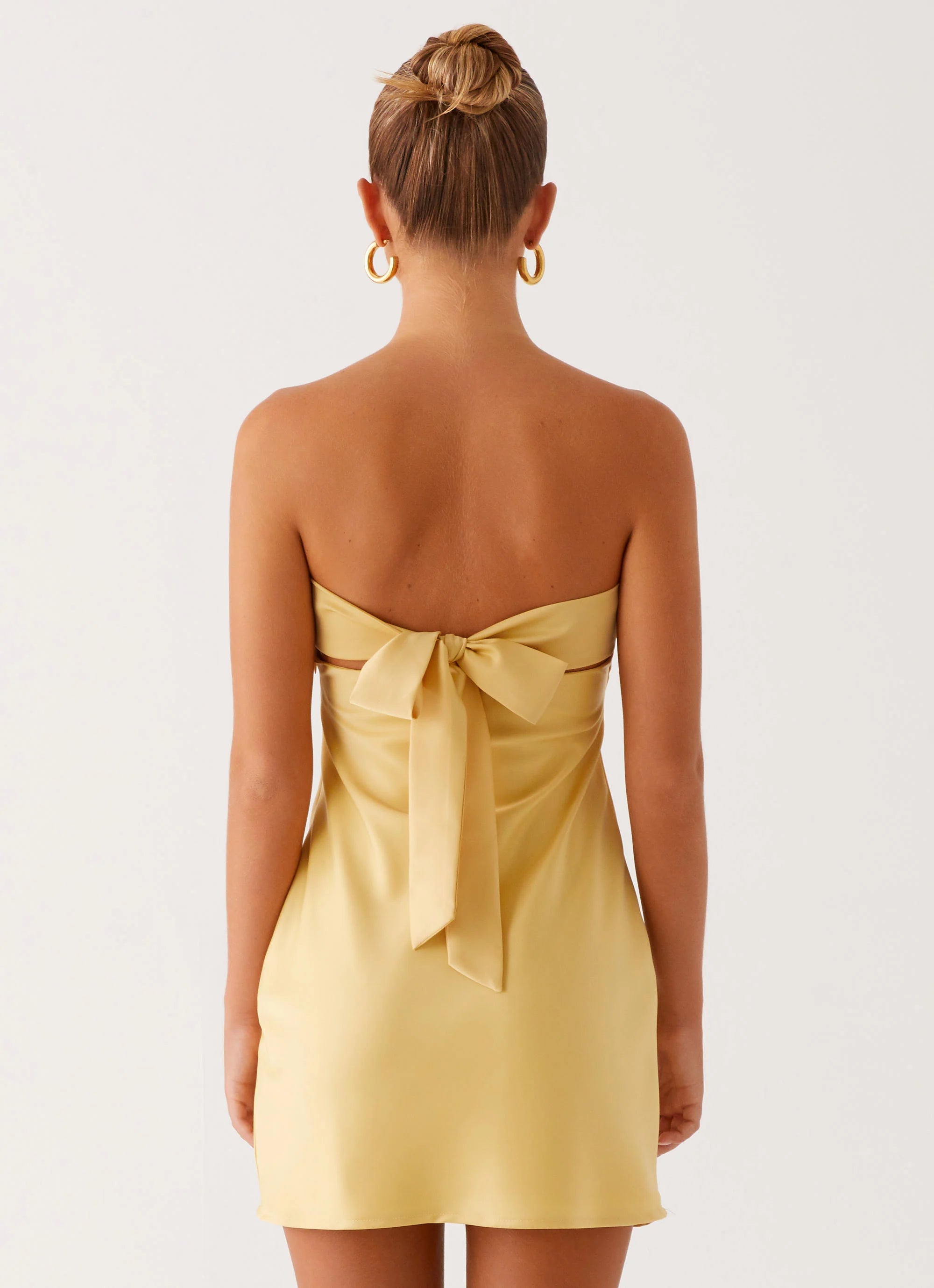 Yulina Mini Dress Yellow
