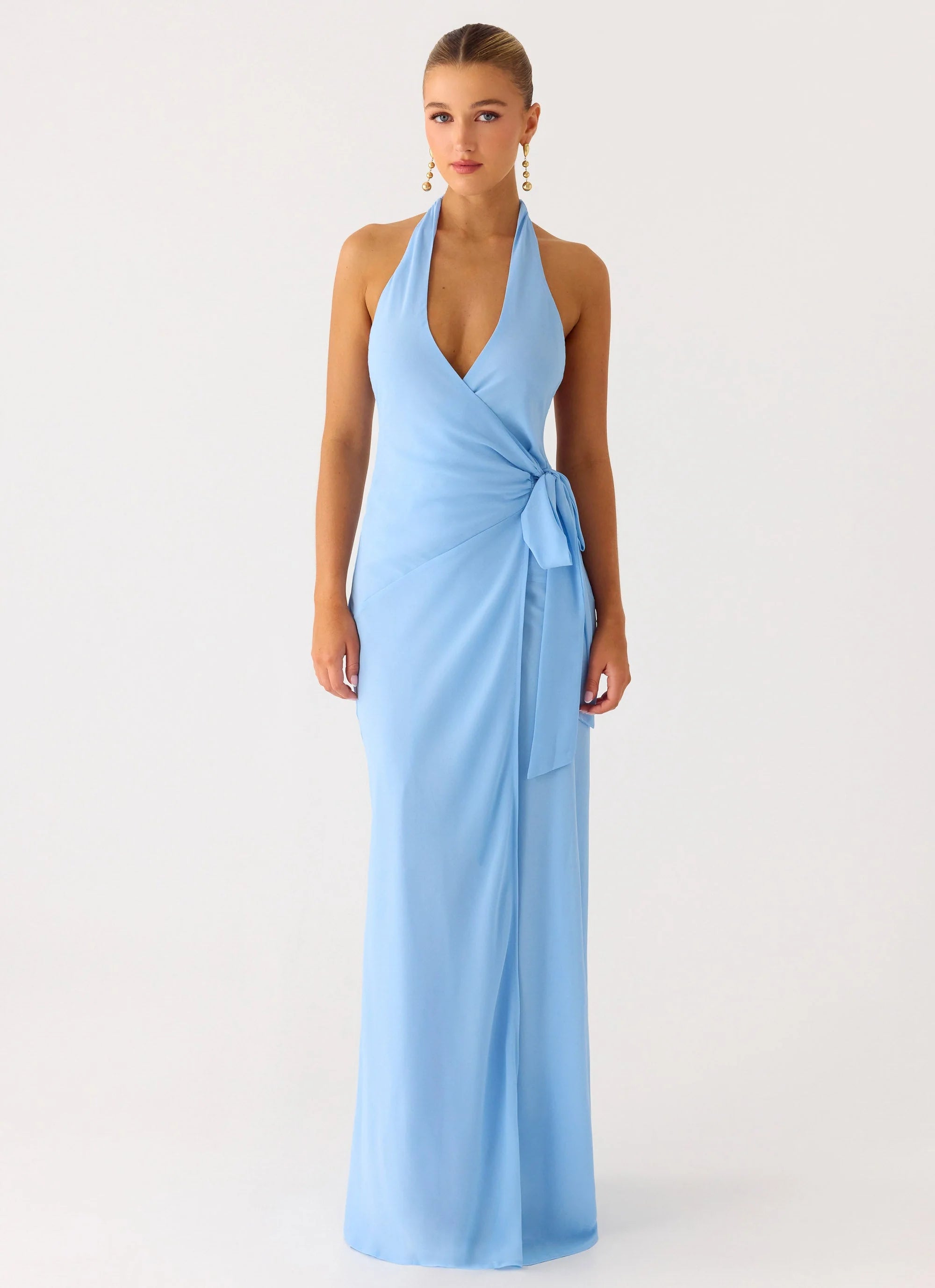 So Chic Maxi Dress Periwinkle