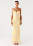 That Girl Maxi Dress Lemon