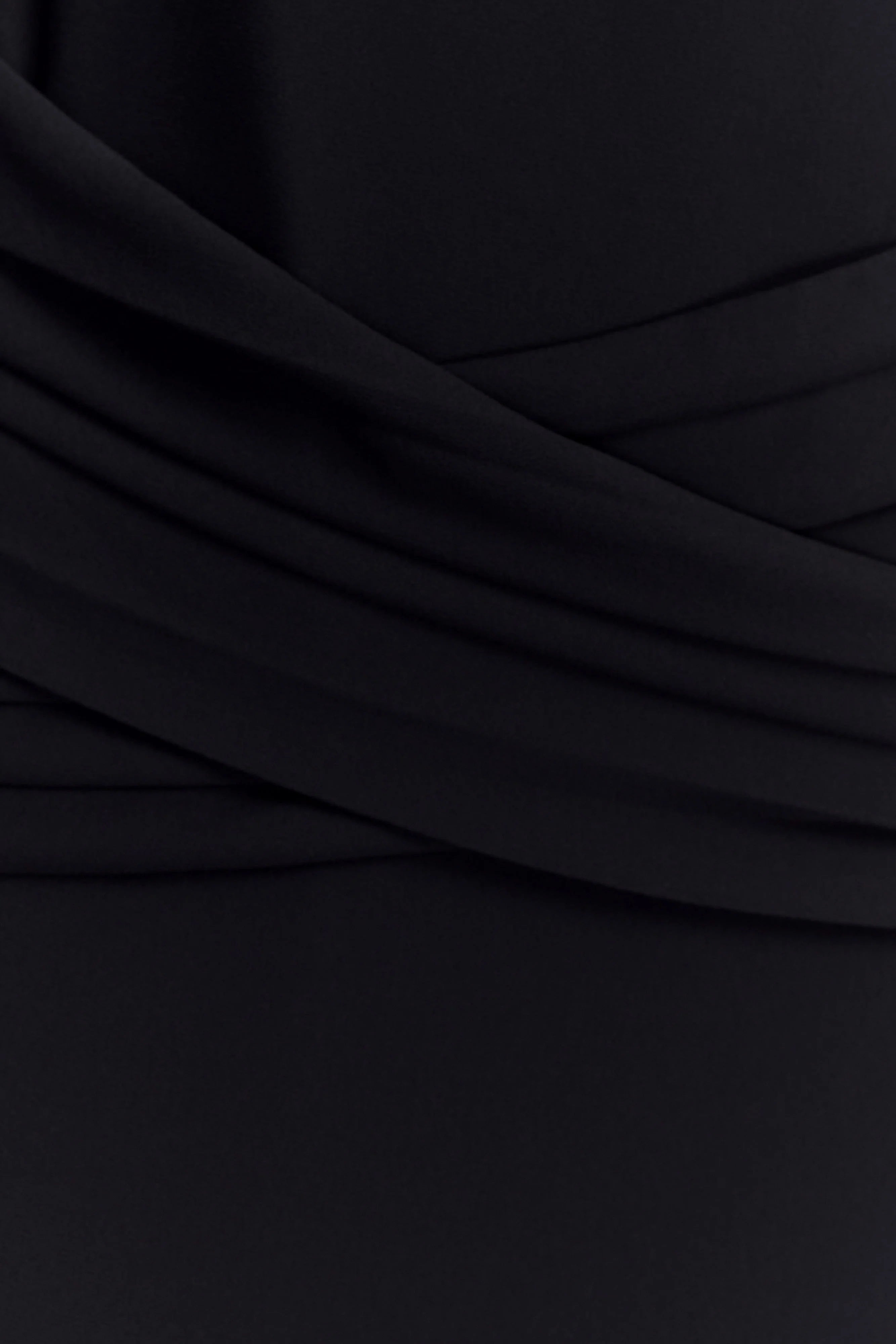 Analia Chiffon Maxi Dress Black