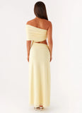 Gillian Maxi Dress Yellow