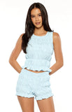 Tango Blue Top