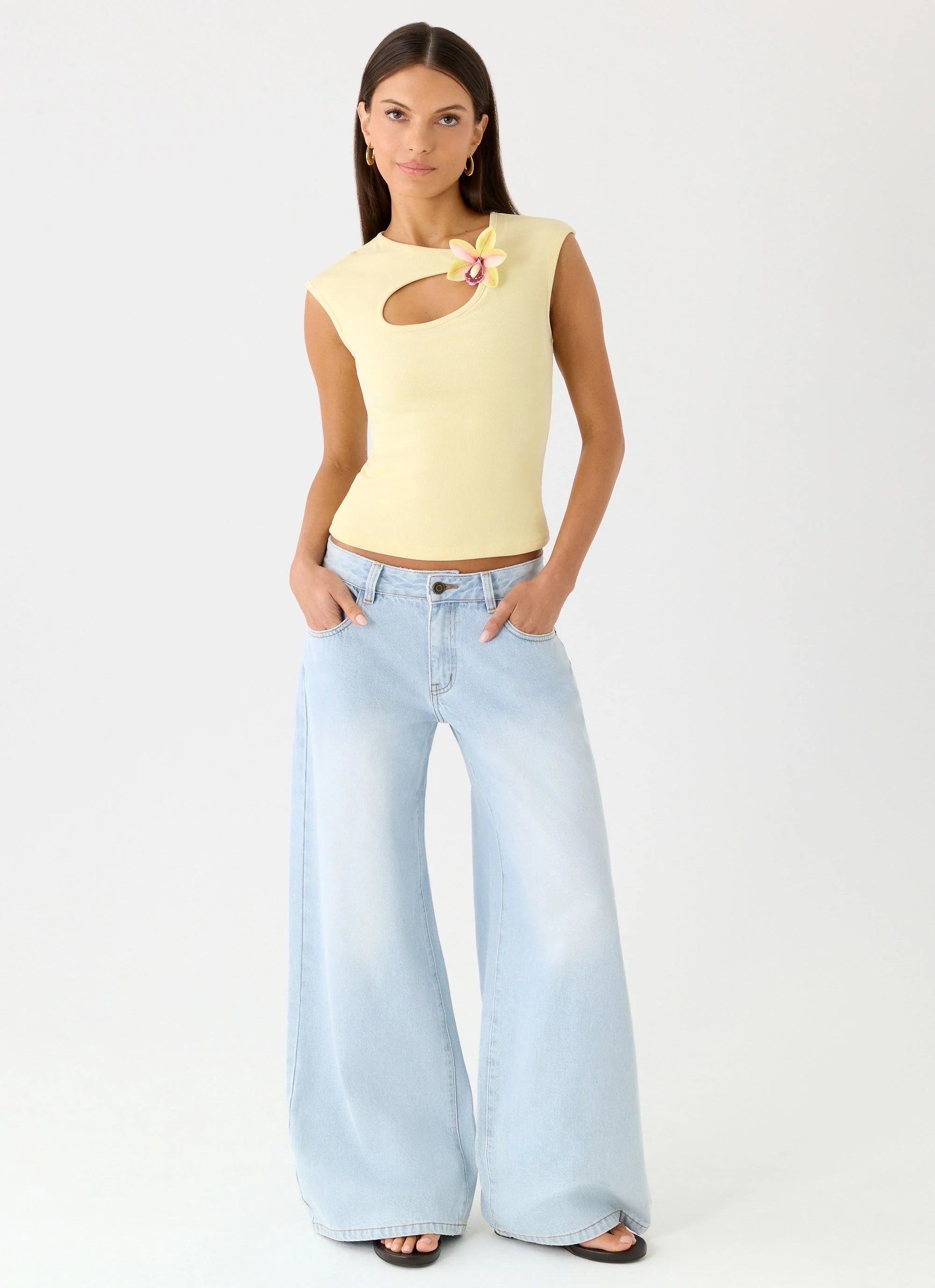 Luxie Top Yellow