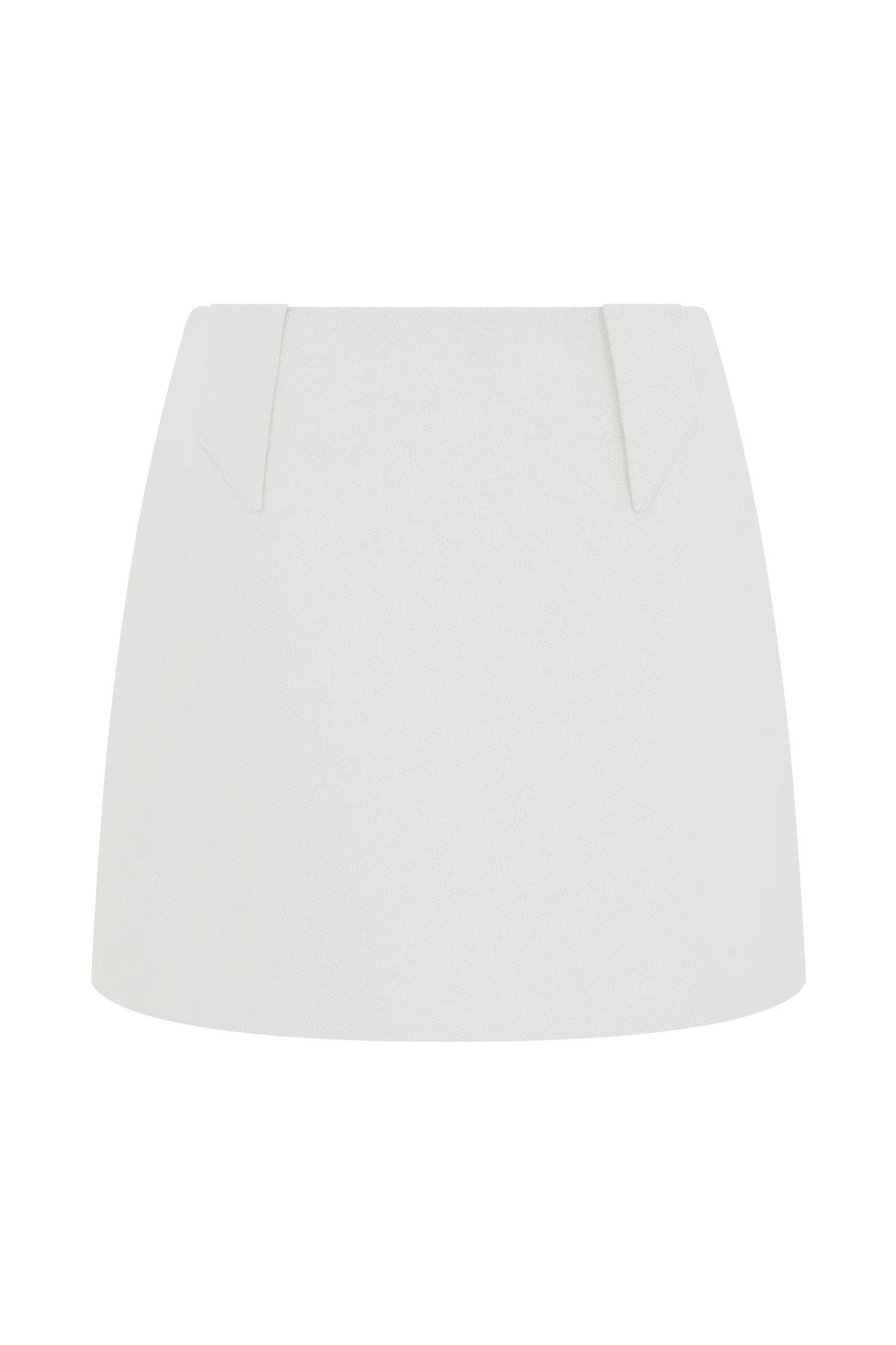 Gina Suiting Mini Skirt Ivory