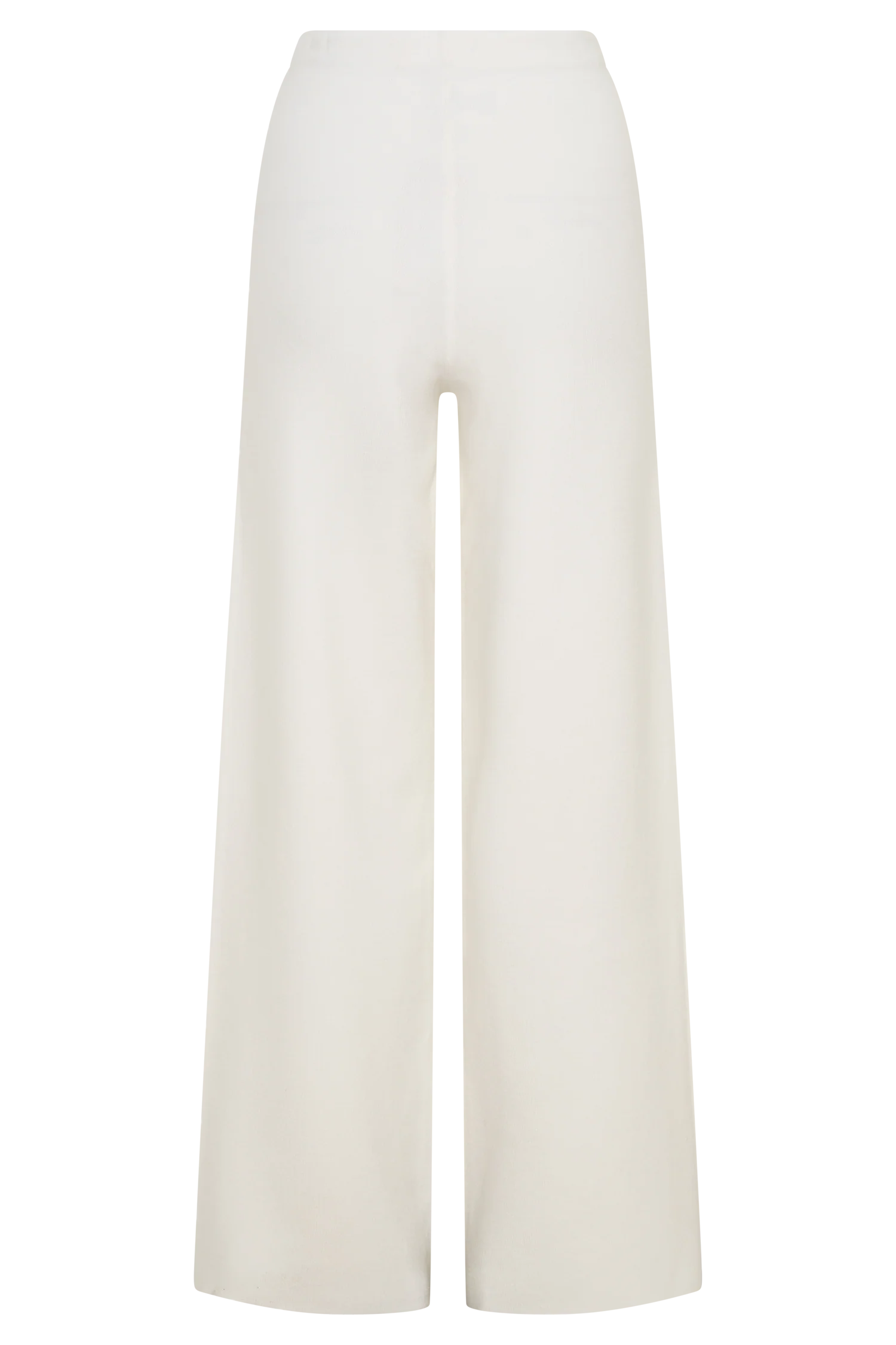 Kerrymae Straight Leg Knit Pants Off White