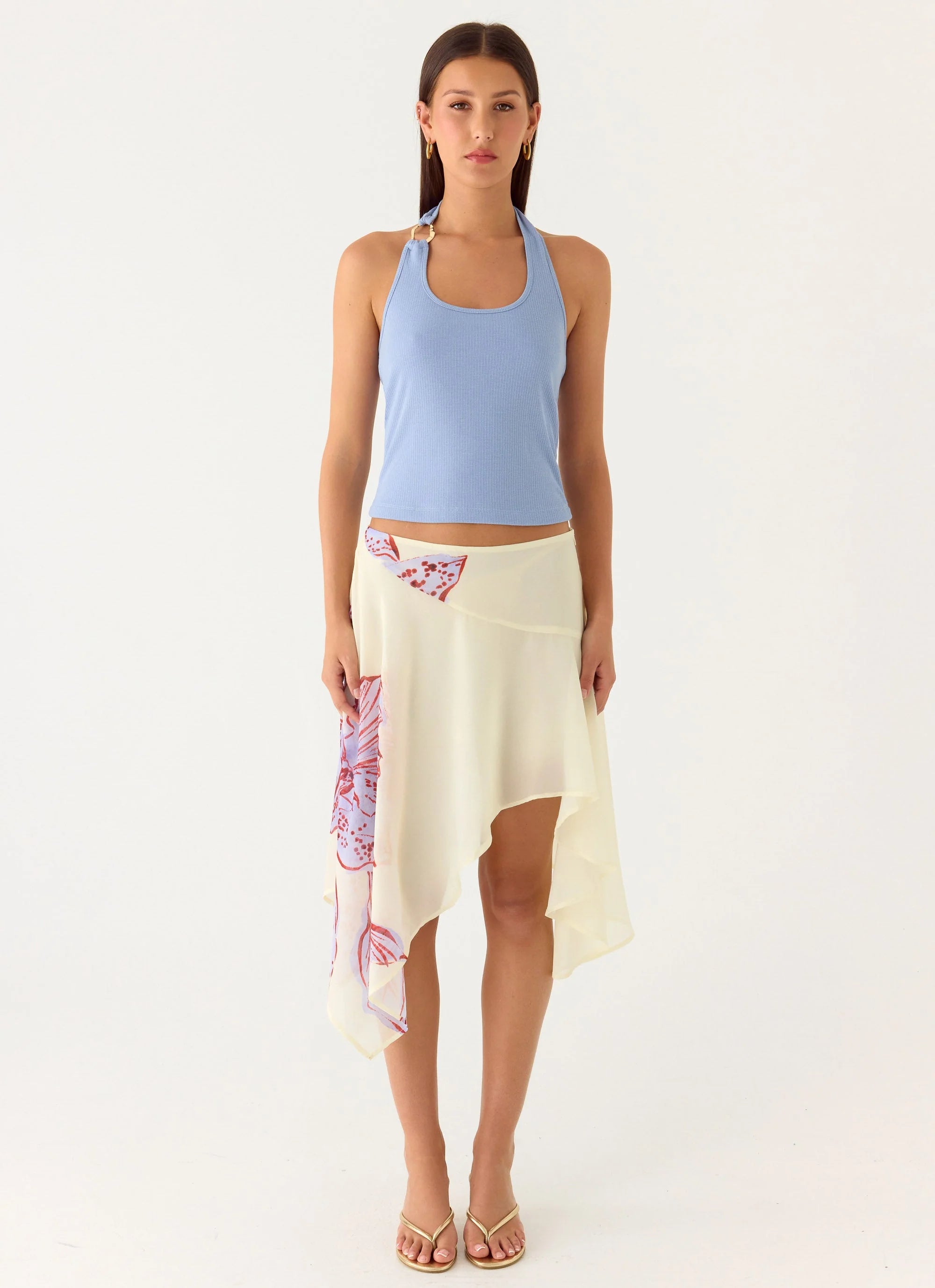 Nera Halter Top periwinkle