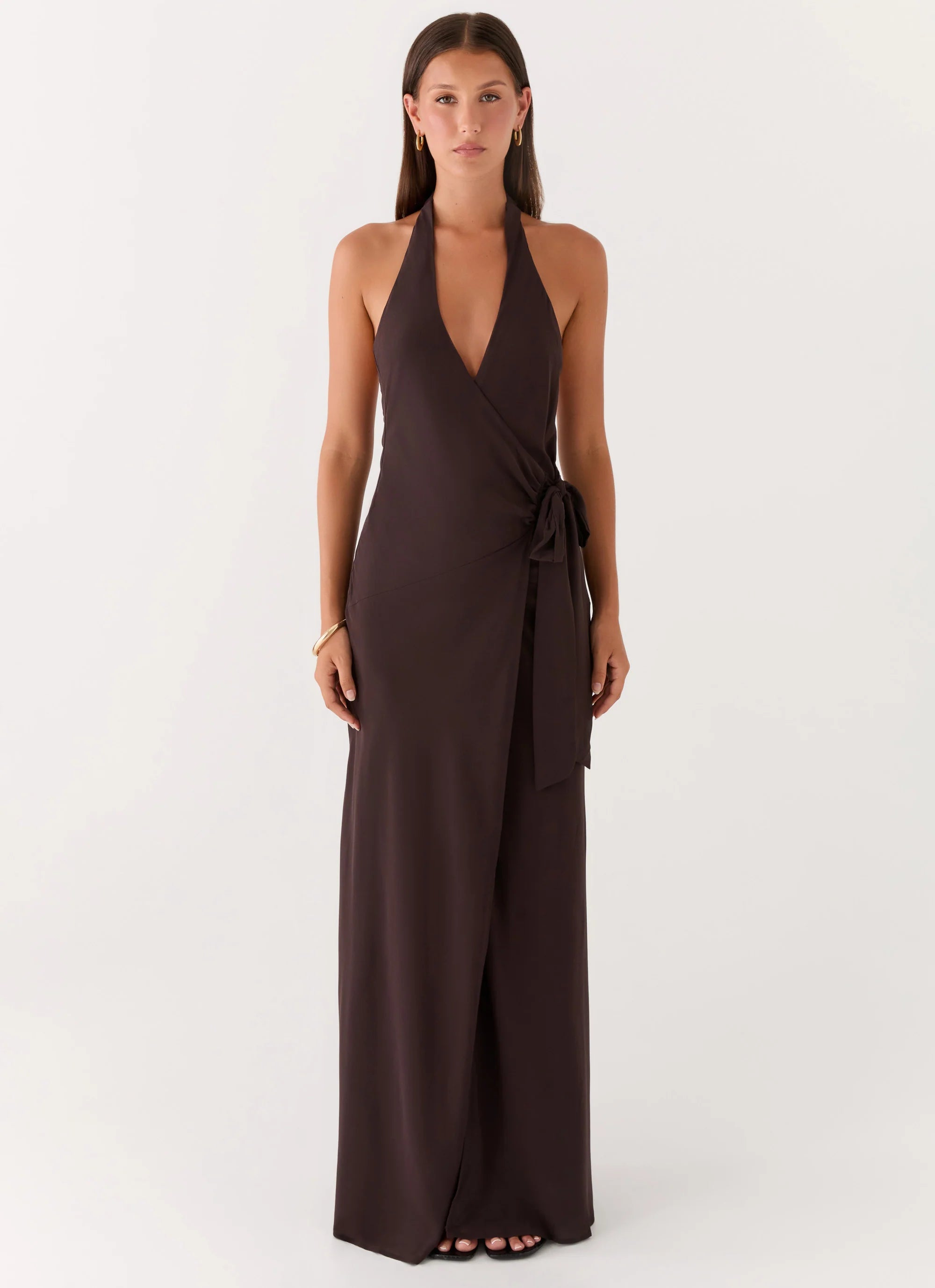 So Chic Maxi Dress Cool Chocolate