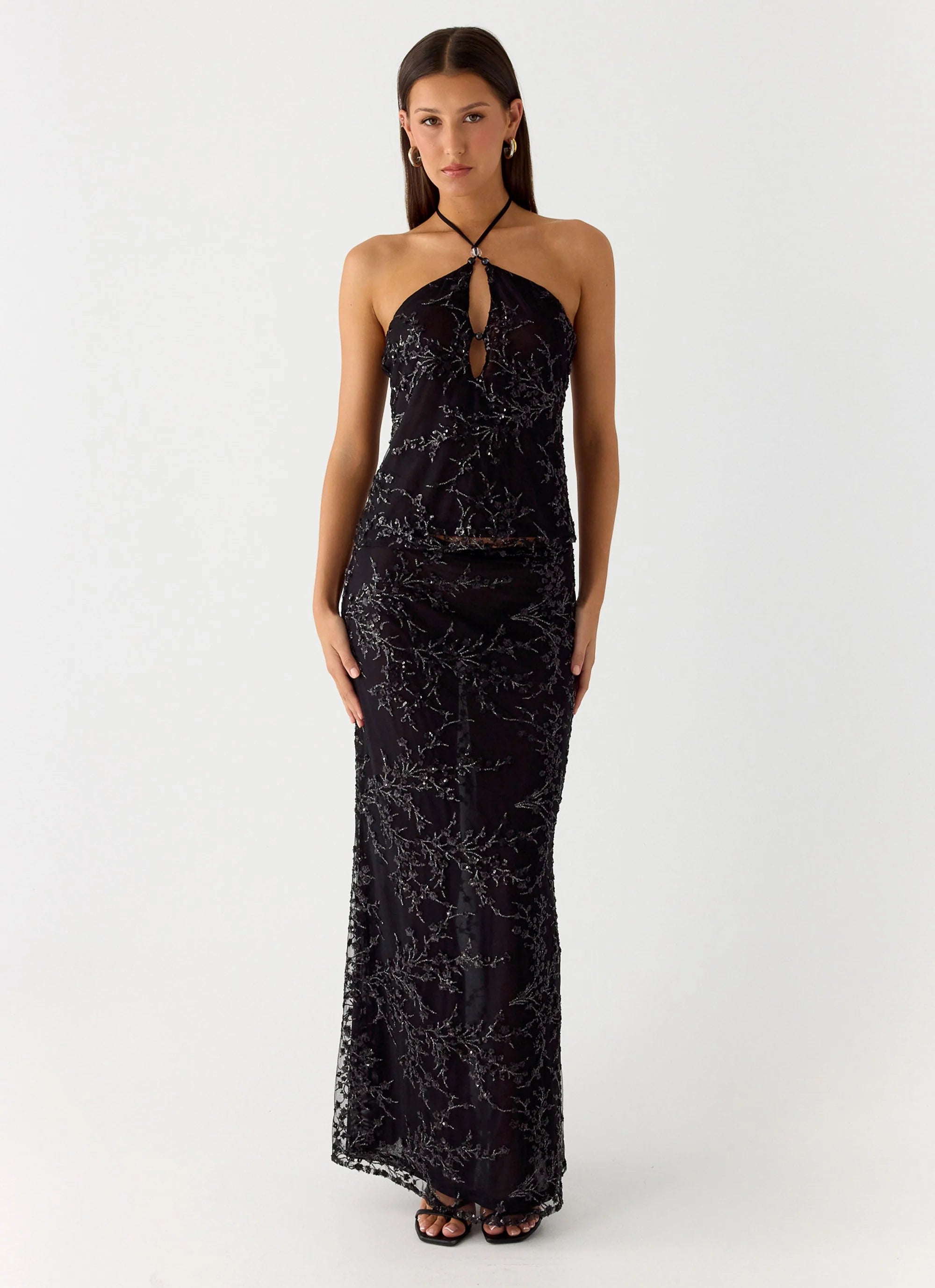 Moodlight Maxi Skirt Black