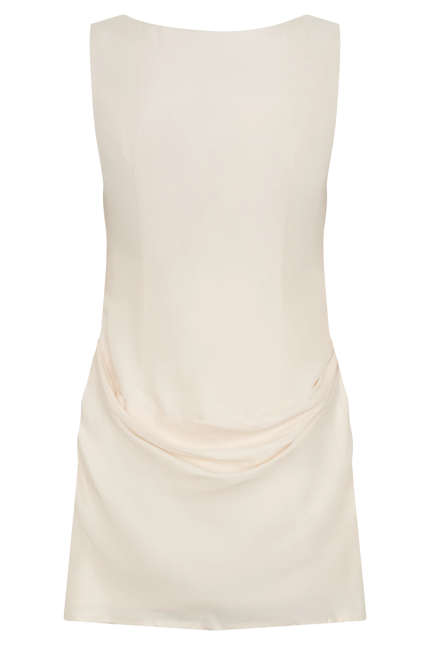 Bexley Draped Mini Dress Ivory