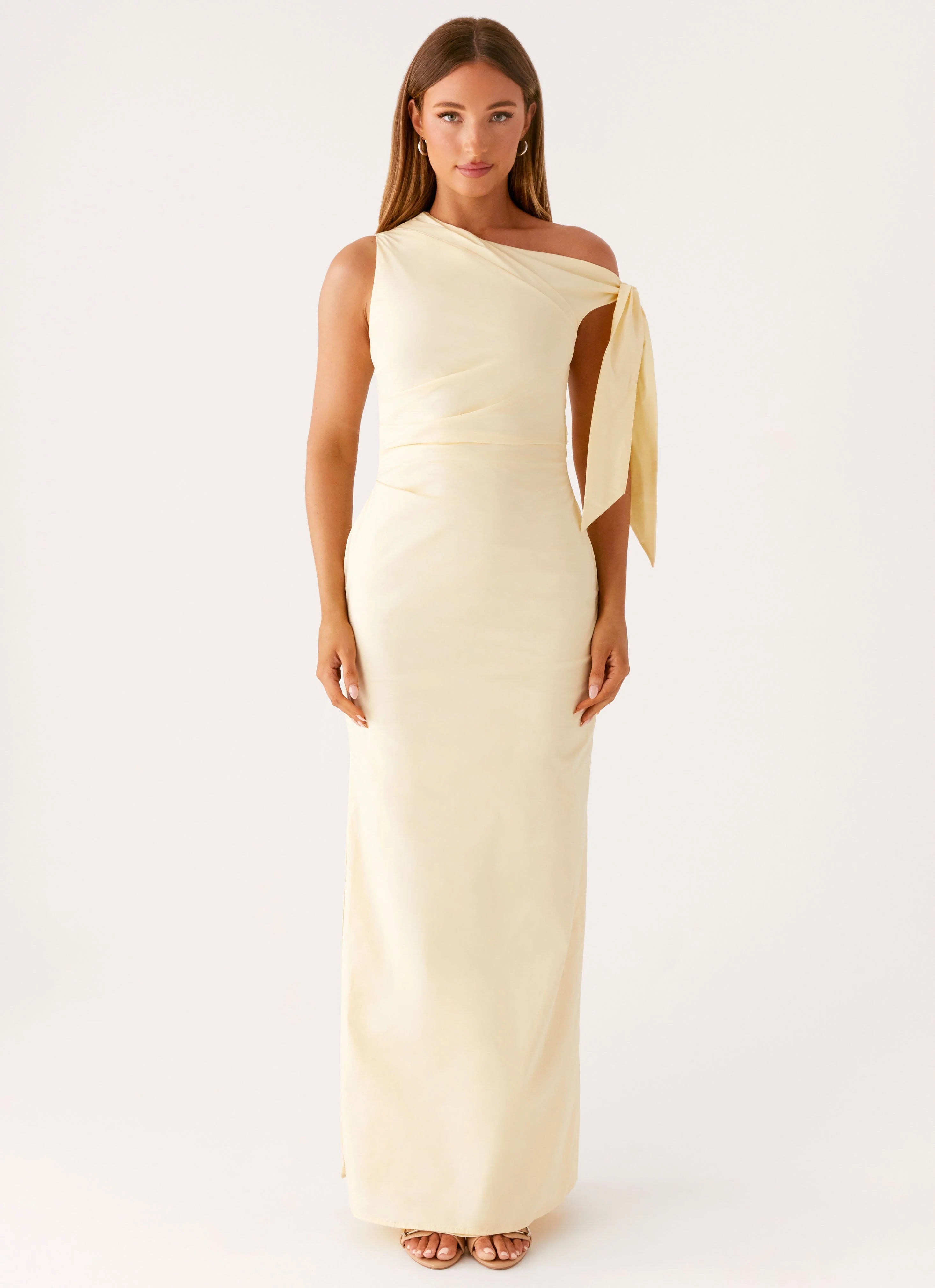 Marella Maxi Dress Yellow