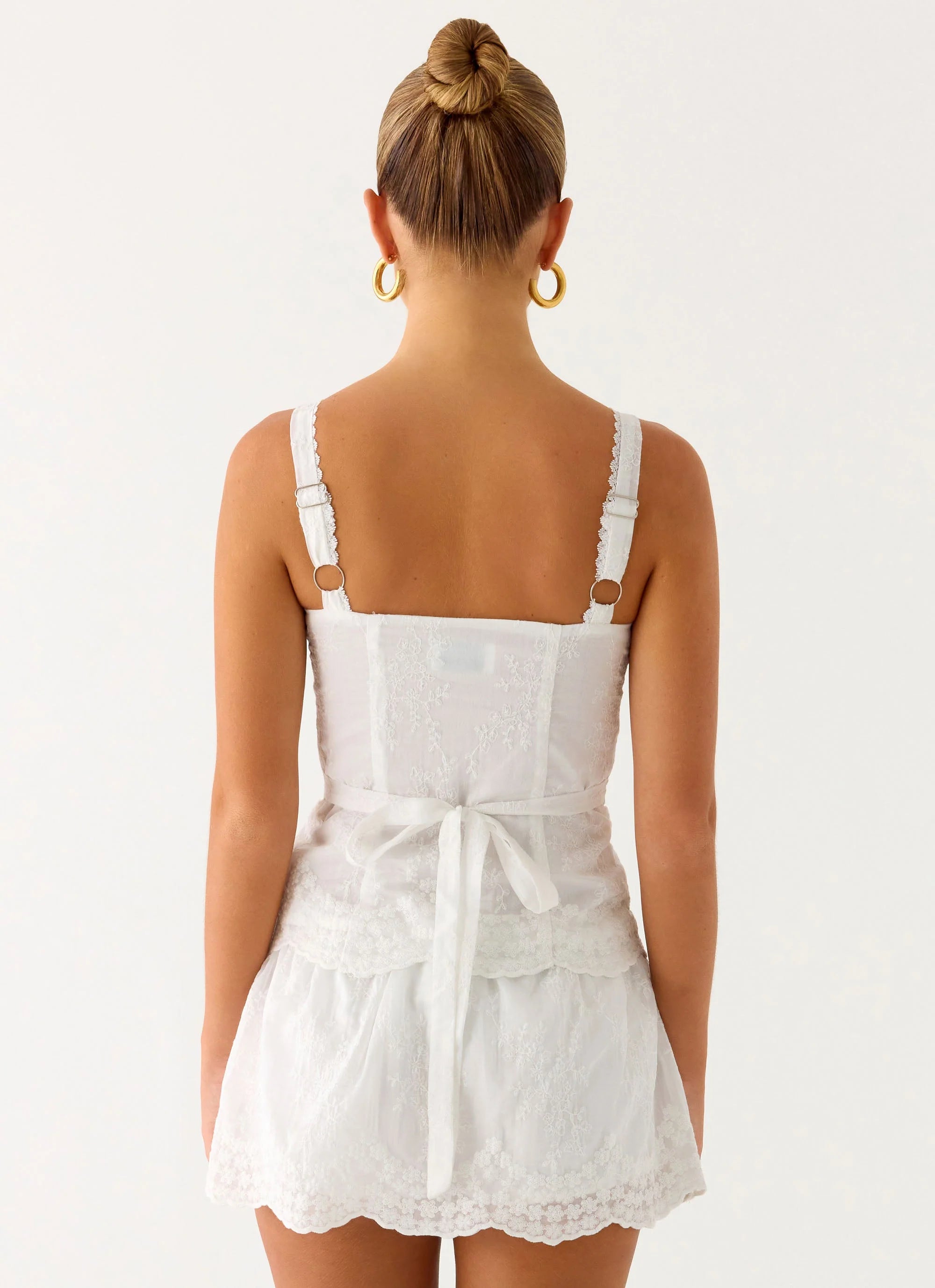 Addictive Mini Skort White
