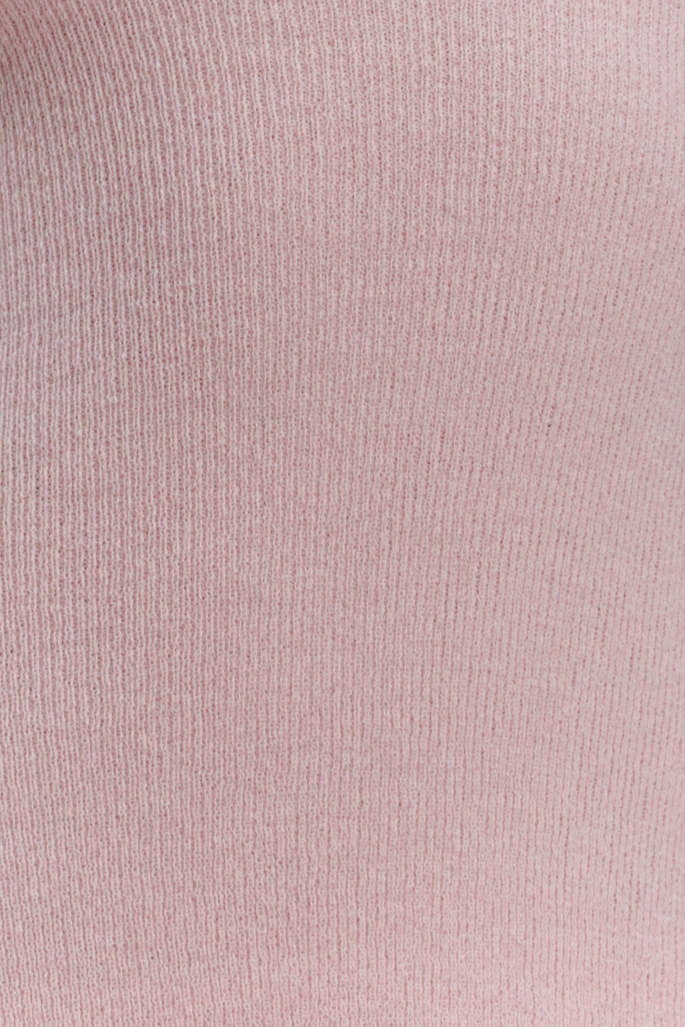 Willowmena Halter Neckline Mini Dress With Tubed Hem Baby Pink
