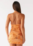 Phia Mini Dress Orange