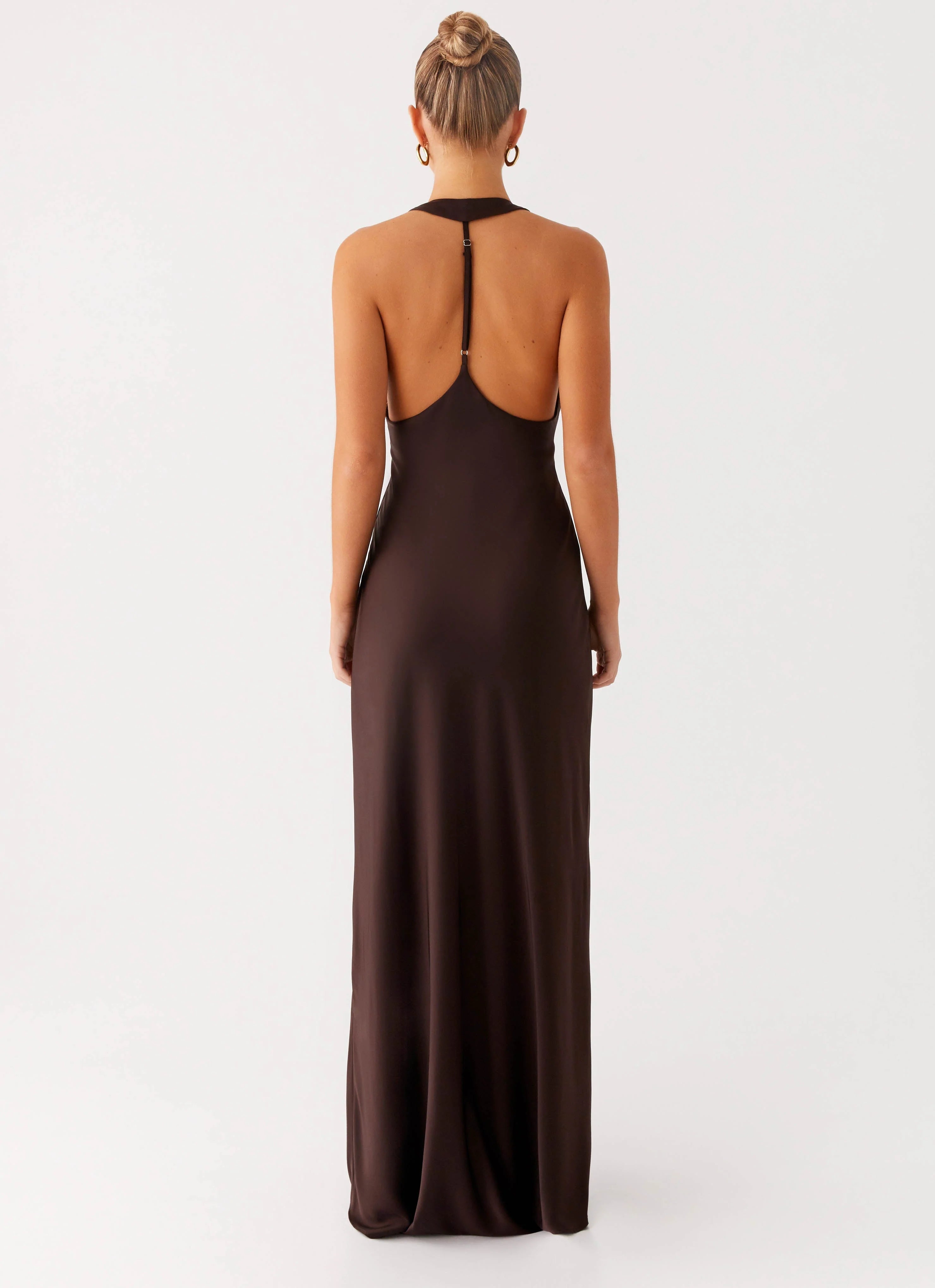 Angie Maxi Dress Chocolate