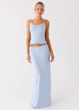 Garrix Bead Cami Top Baby Blue