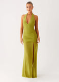 Island Muse Dress Lime