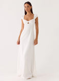 Never Really Over Maxi Dress White
