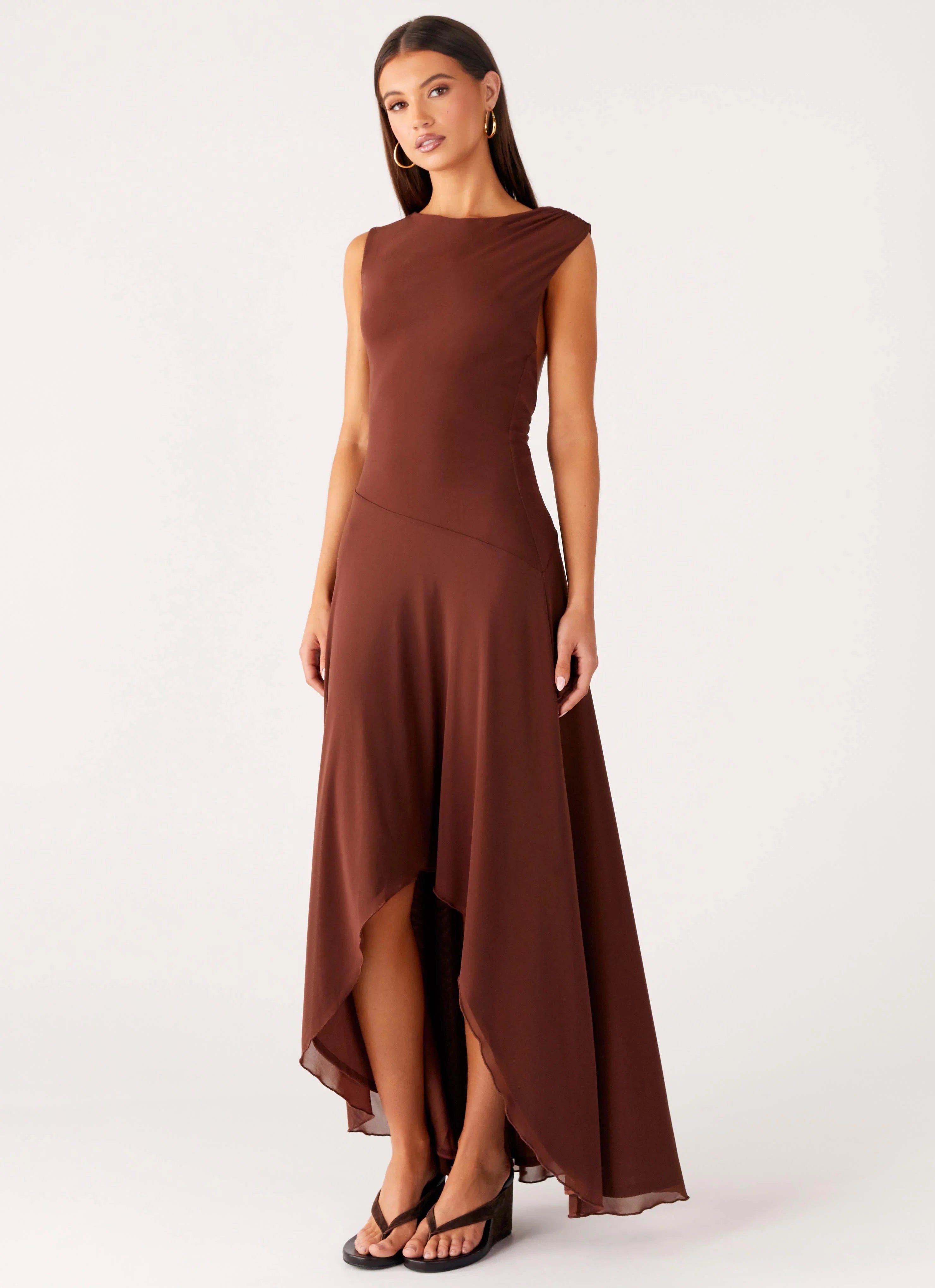 Danika Maxi Dress Chocolate