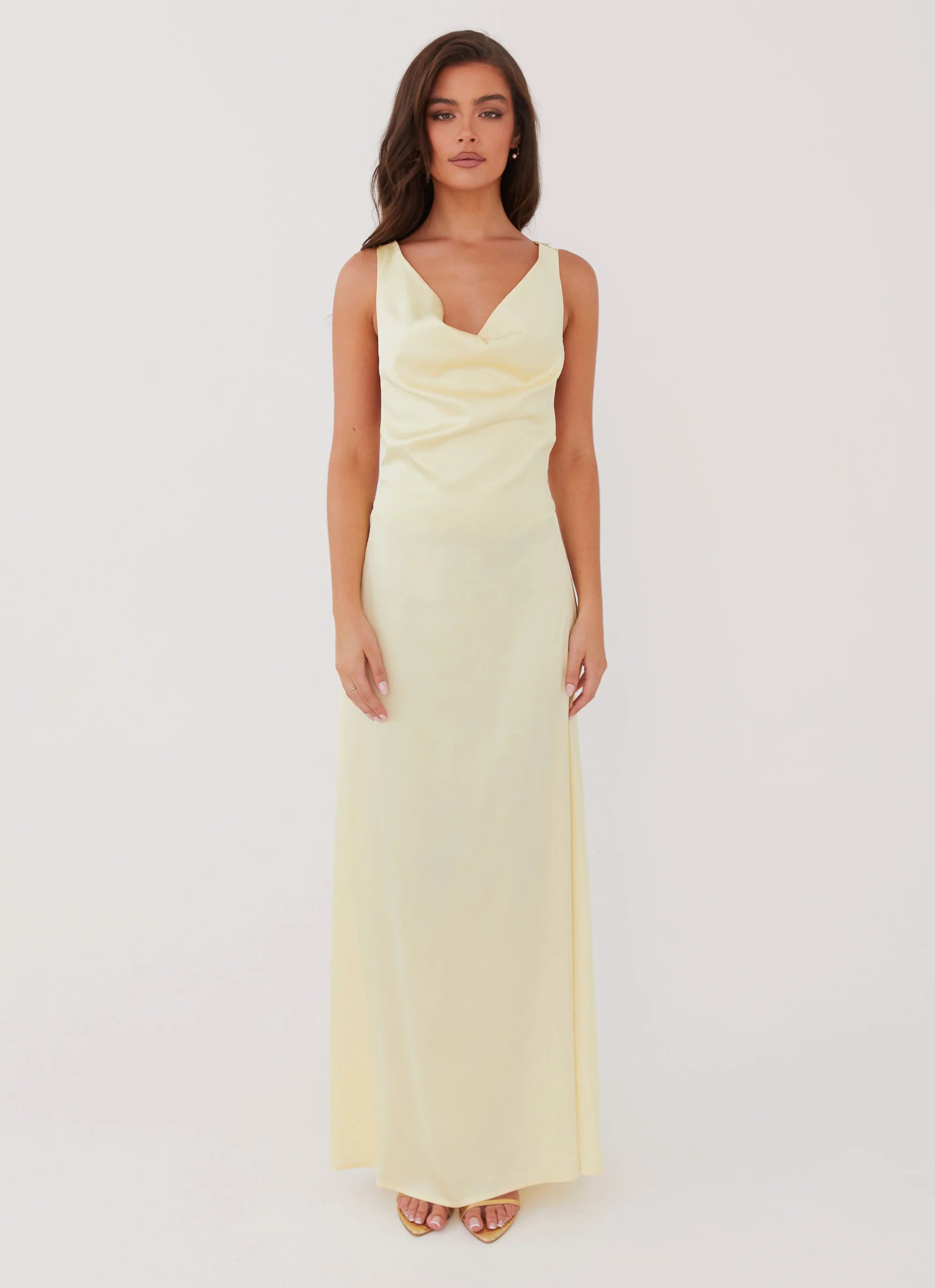 Musa Maxi Dress Lemon