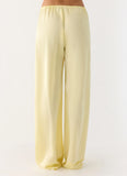 Deacon Low Rise Pants Yellow