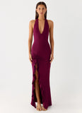 Charmed By You Maxi Dress Plum